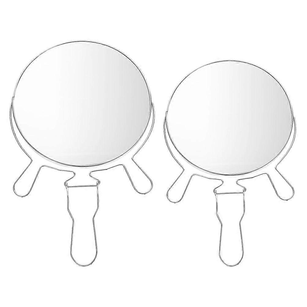 High Definition Rotating Cosmetics Mirror 4Pcs Makeup Tool with Stable Base for Women