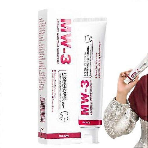 Advanced Whitening Toothpaste, Probiotics Whitening Toothpaste for Sensitive Teeth, Fights Stains & Restores Enamel, Restoring Natural Teeth Color