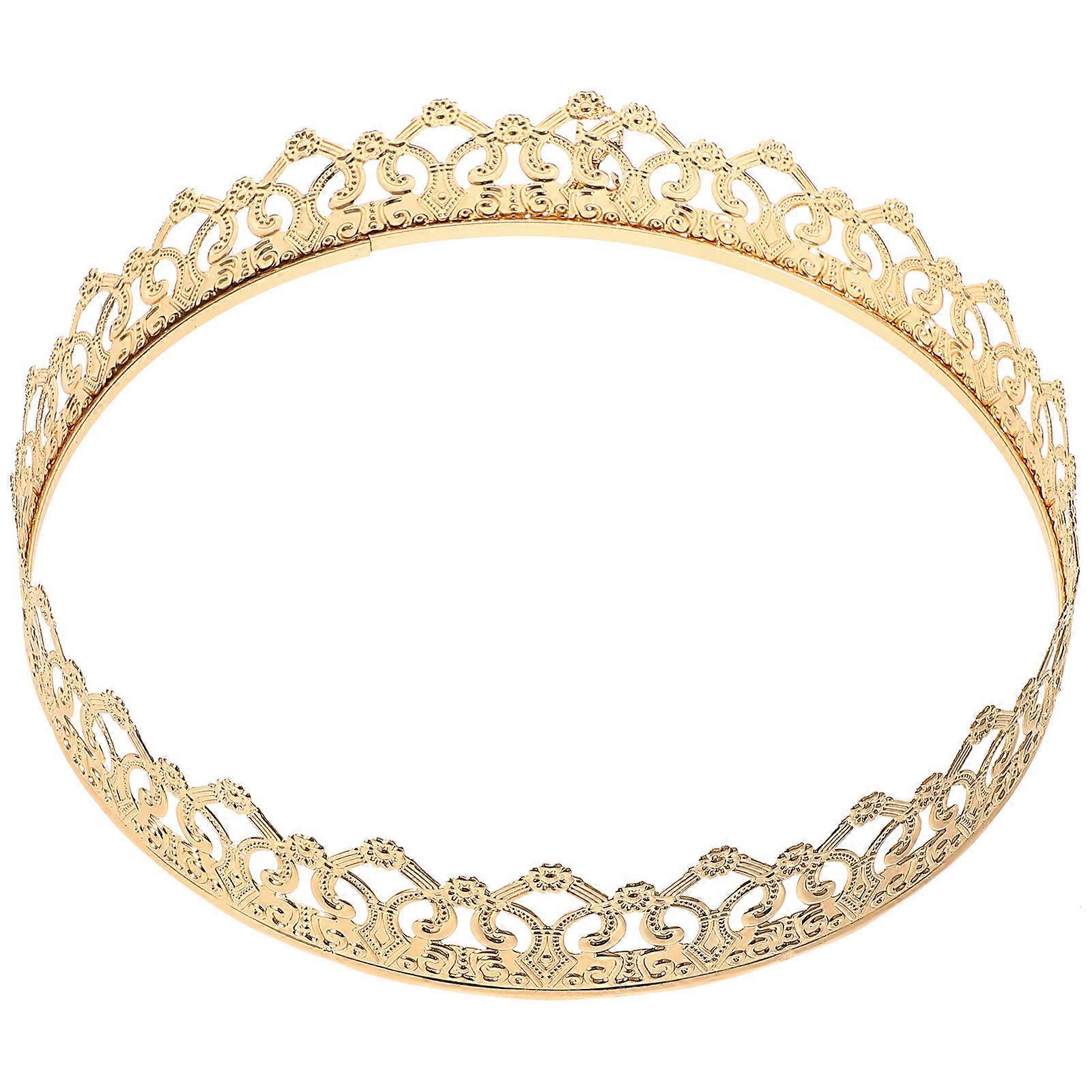 Crown Headwear for Performance 4Pcs Golden Tiara Set