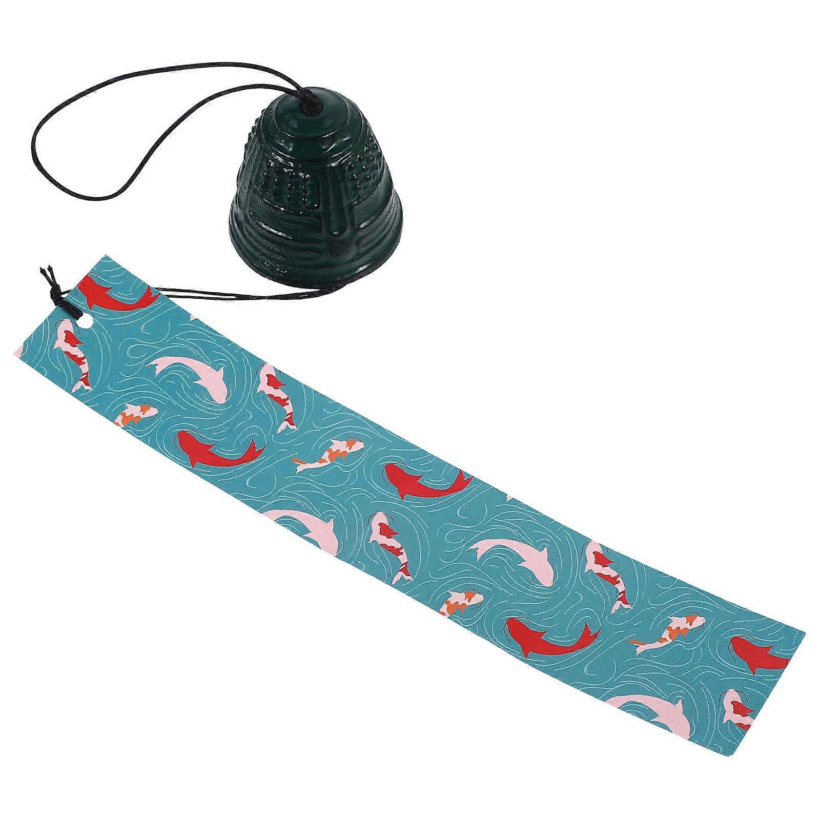 Retro Japanese Style Wind Bell Wind Chime Hanging Decor 4Pcs Bundle