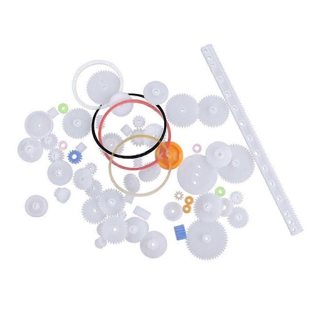 Robot Parts Gear Mechanical Model Gear Package for Rc Car 60Pcs Set