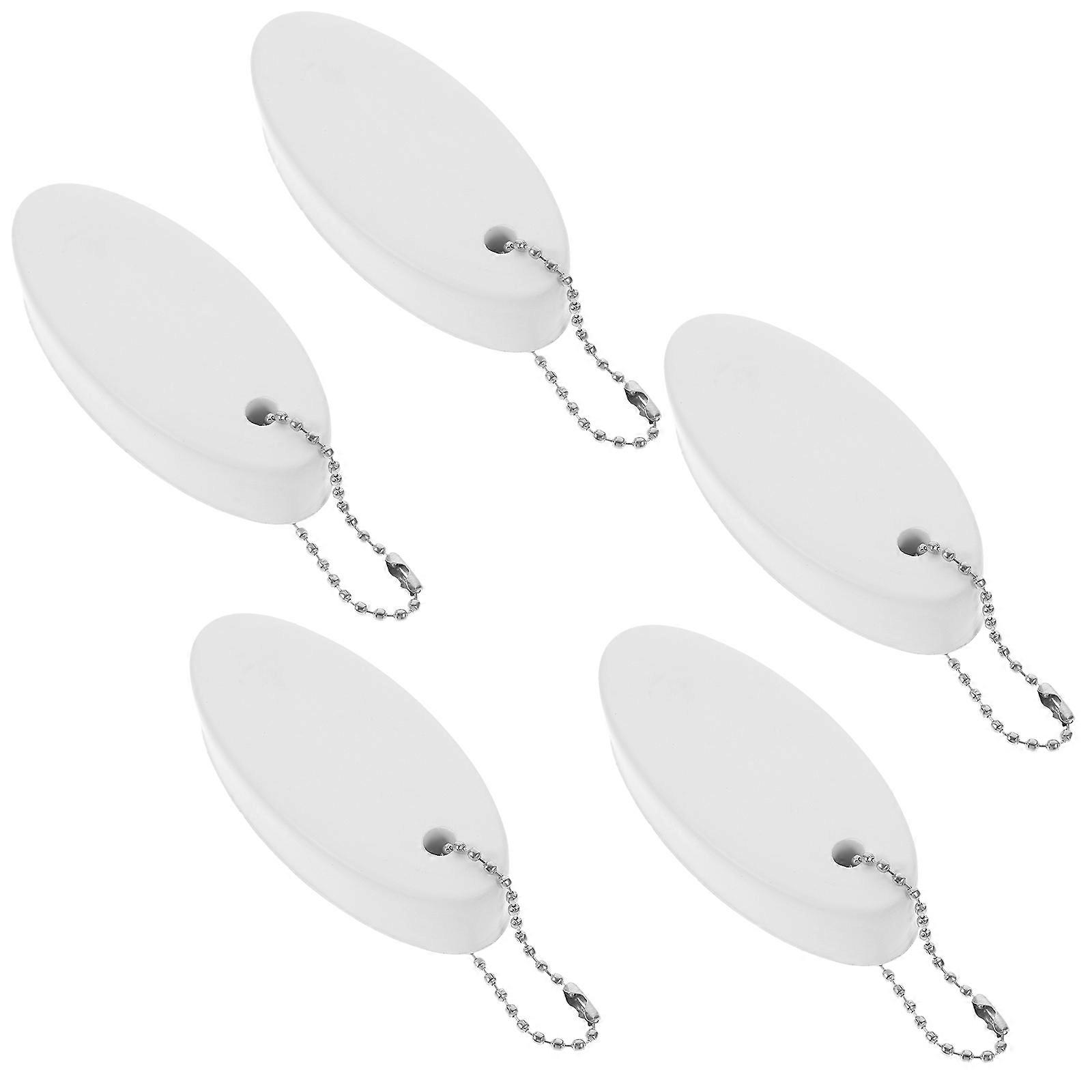 Floating Keychain Bright Color Keychains for Water Sports 5Pcs Set