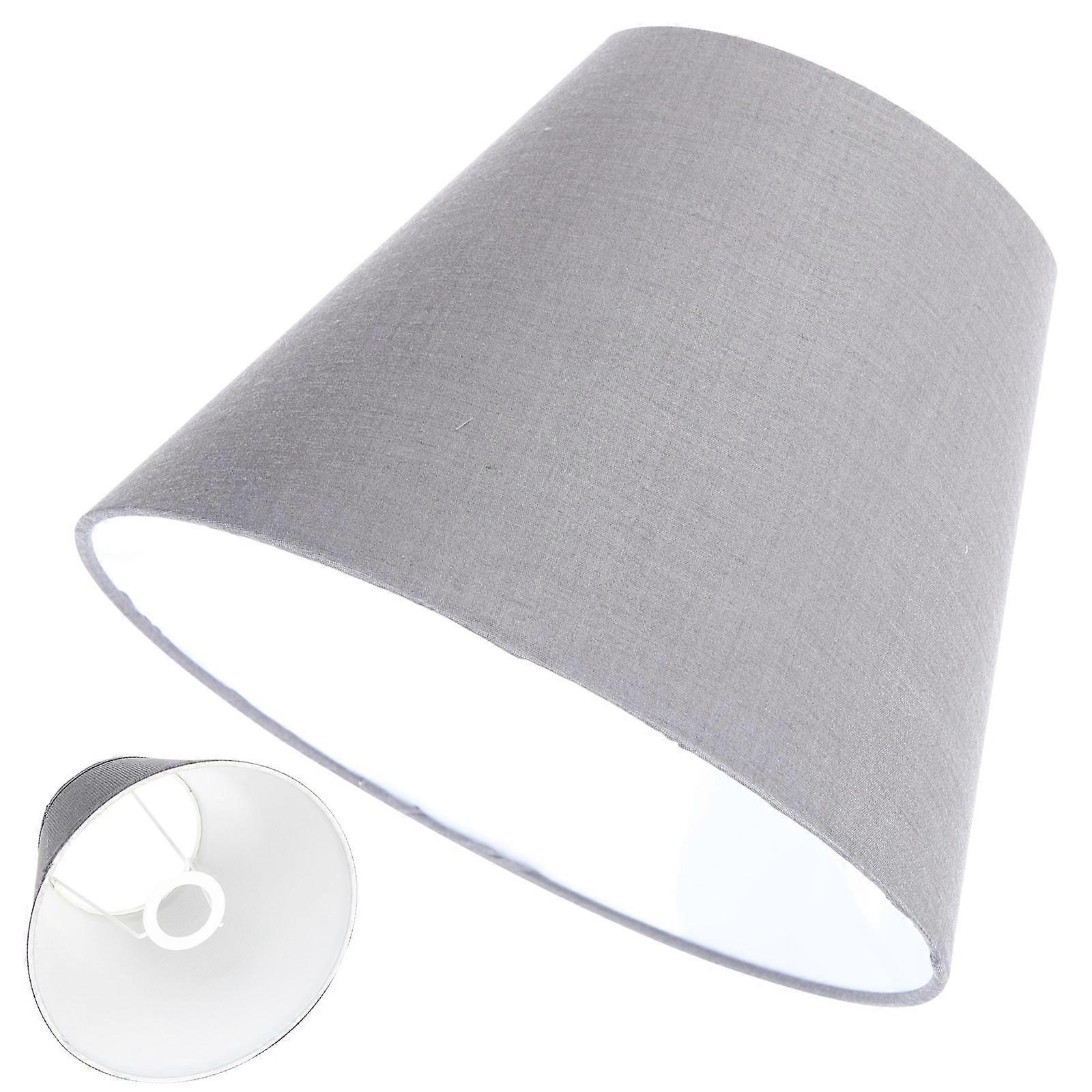 Cloth Lampshade for Indoor Light Small Lampshade Dark Grey Cover