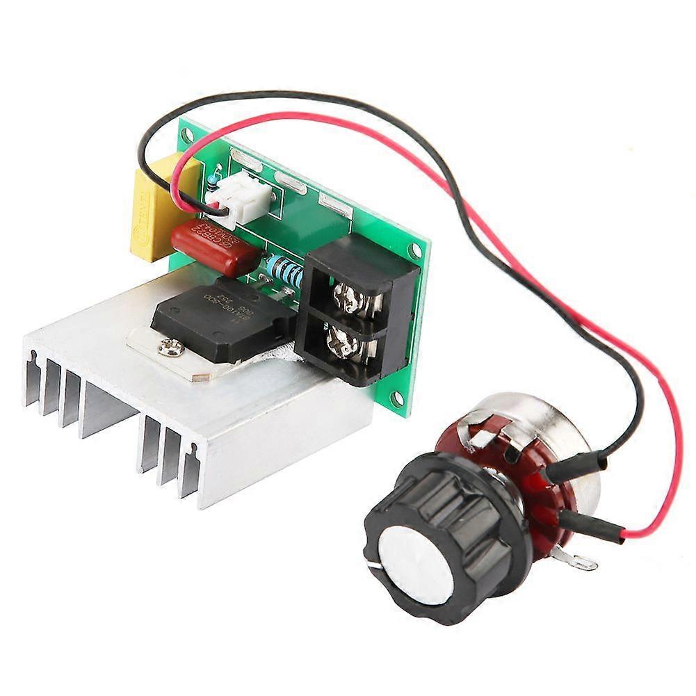 Electronic AC 0-220V 8000W AC Motor Speed Controller High Power Voltage Regulator