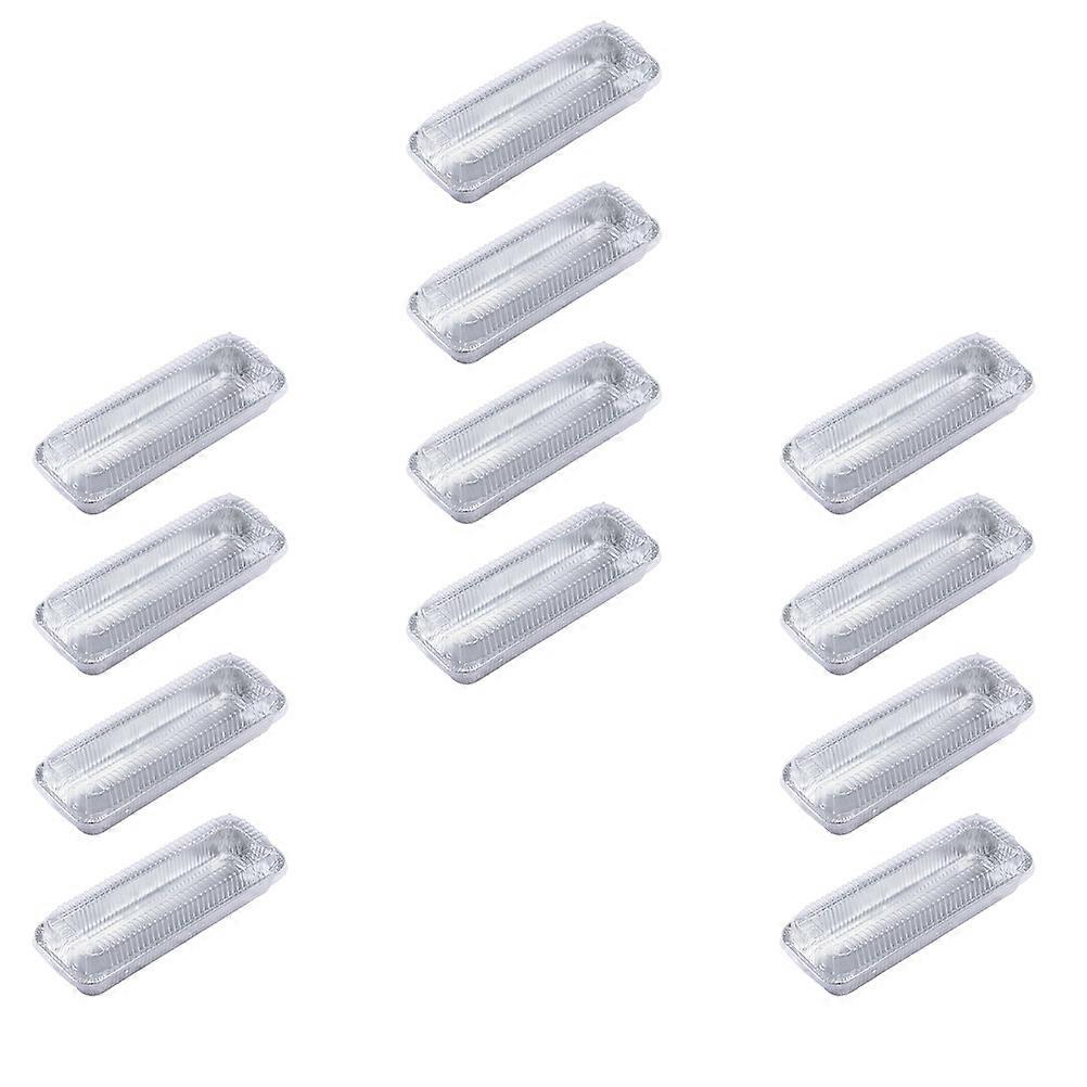 Barbecue Boxes Aluminum Foil Containers for Storage Use 12Pcs