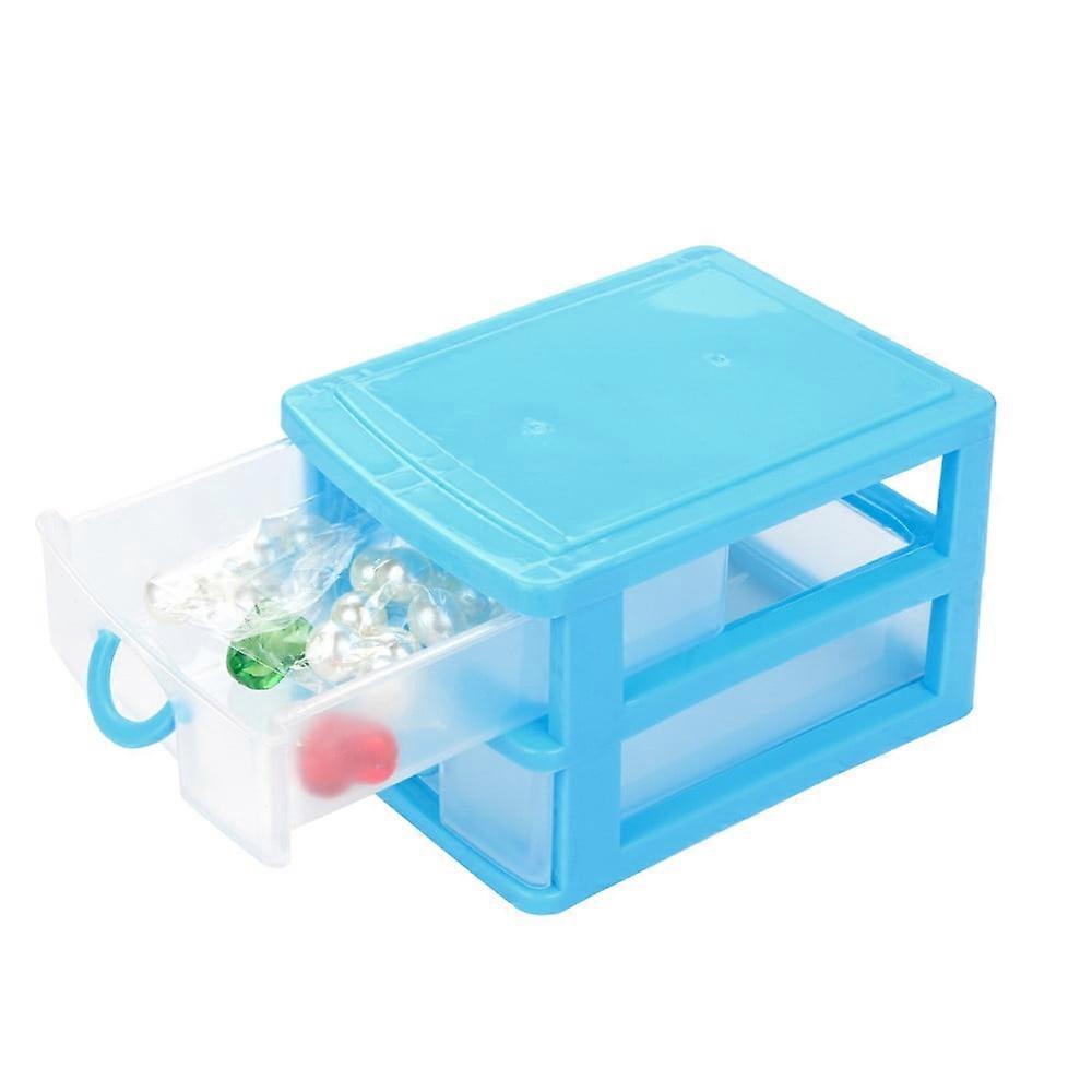 Home Textile Storage Durable Plastic Mini Desktop Drawer Sundries Case Small Objects