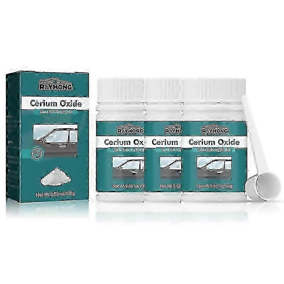 For 13x Deep Scratch Remover Repair Glass Polishing Kit Cerium Oxide Powder Easy To Clean And Mainta
