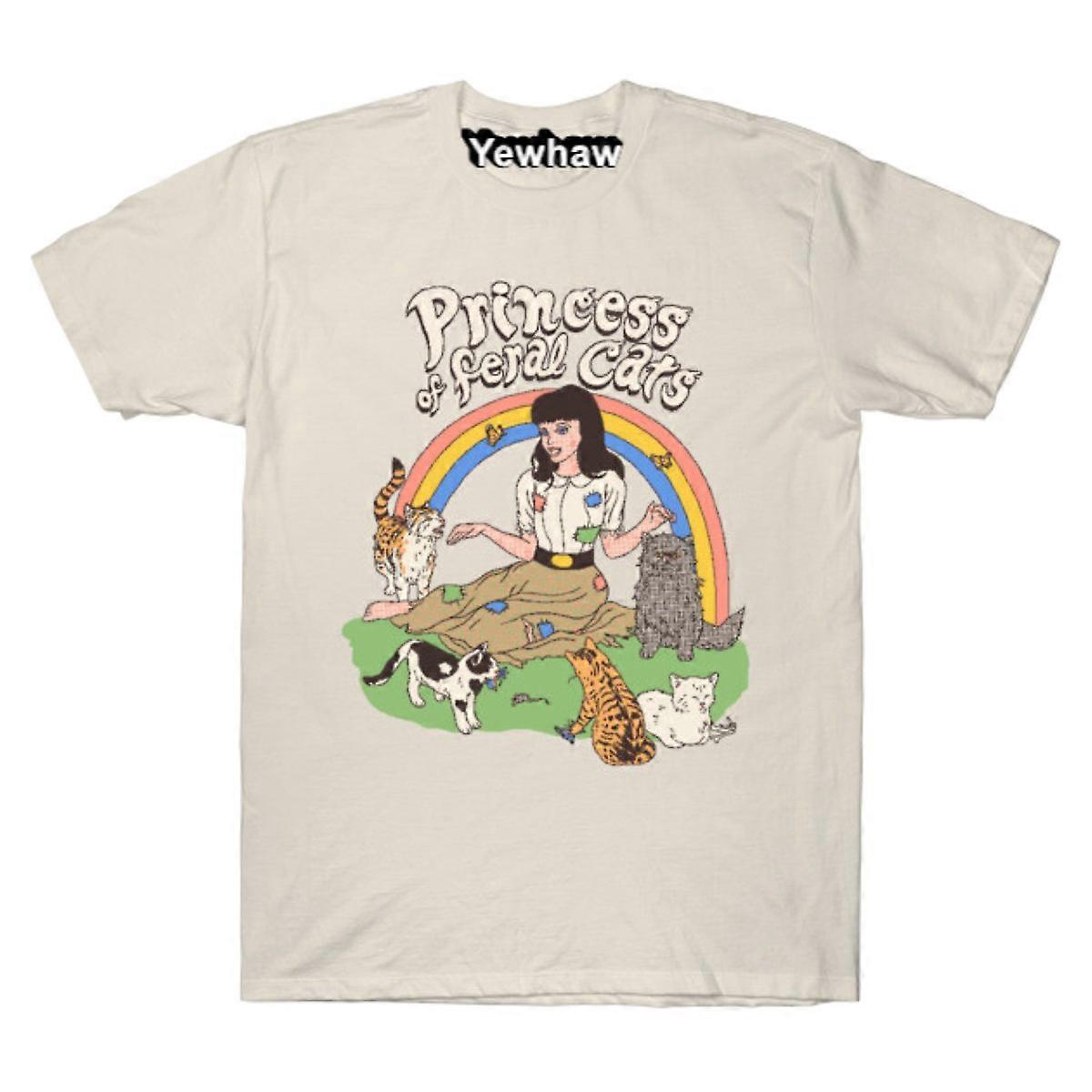 野生の猫のTシャツのプリンセス