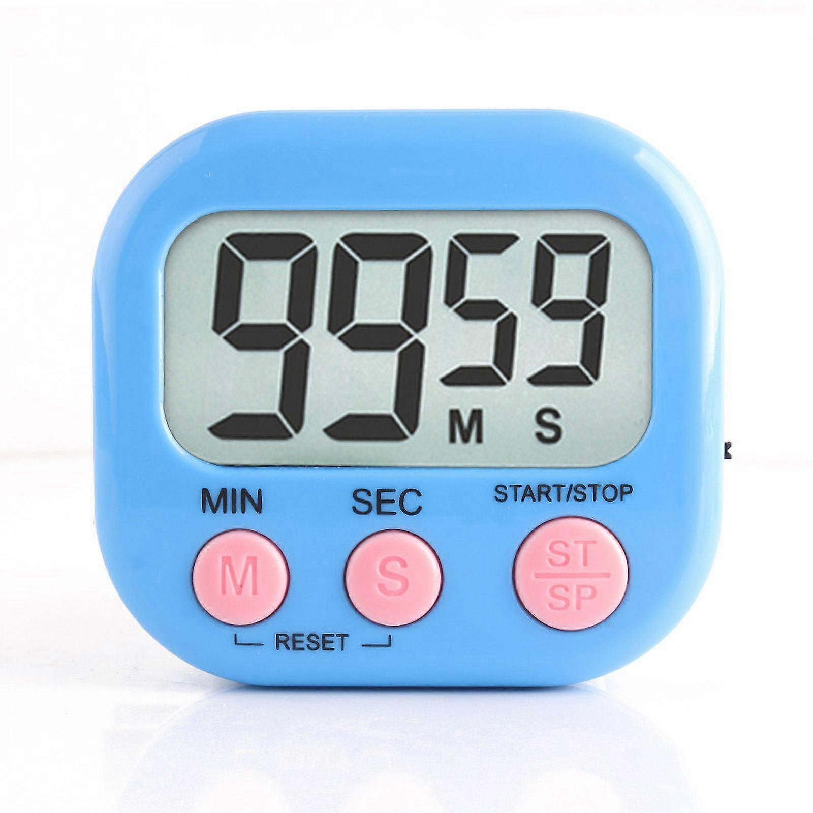 Cterwk Large LCD Digital Timer, Learning Management, Suitable for Kitchen, Study, Work, Exercise Training
