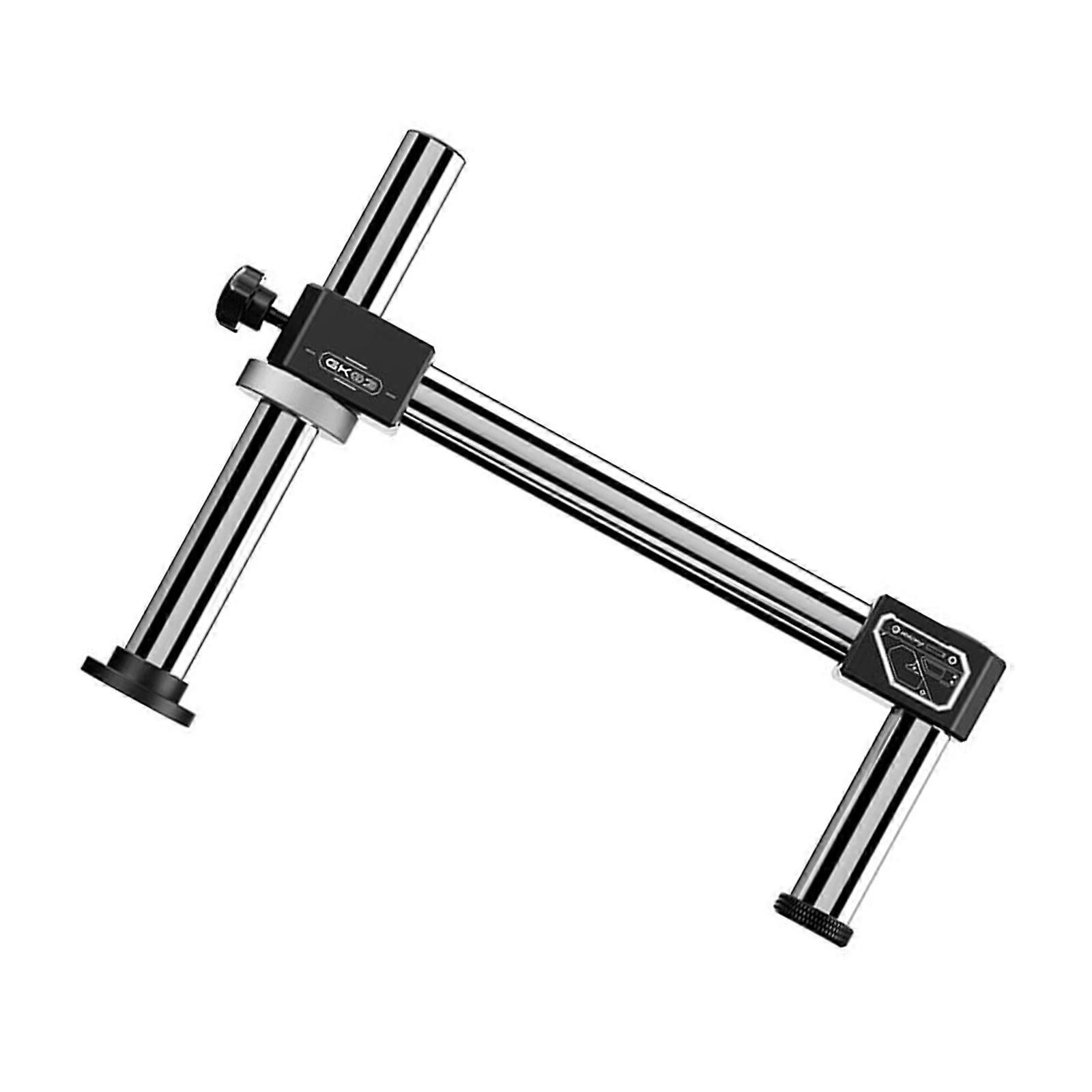 Multiple Angles Positioning Microscope Holder Double Arm Boom Stand for Stereo Microscope Desktop Clamping System Multicolor