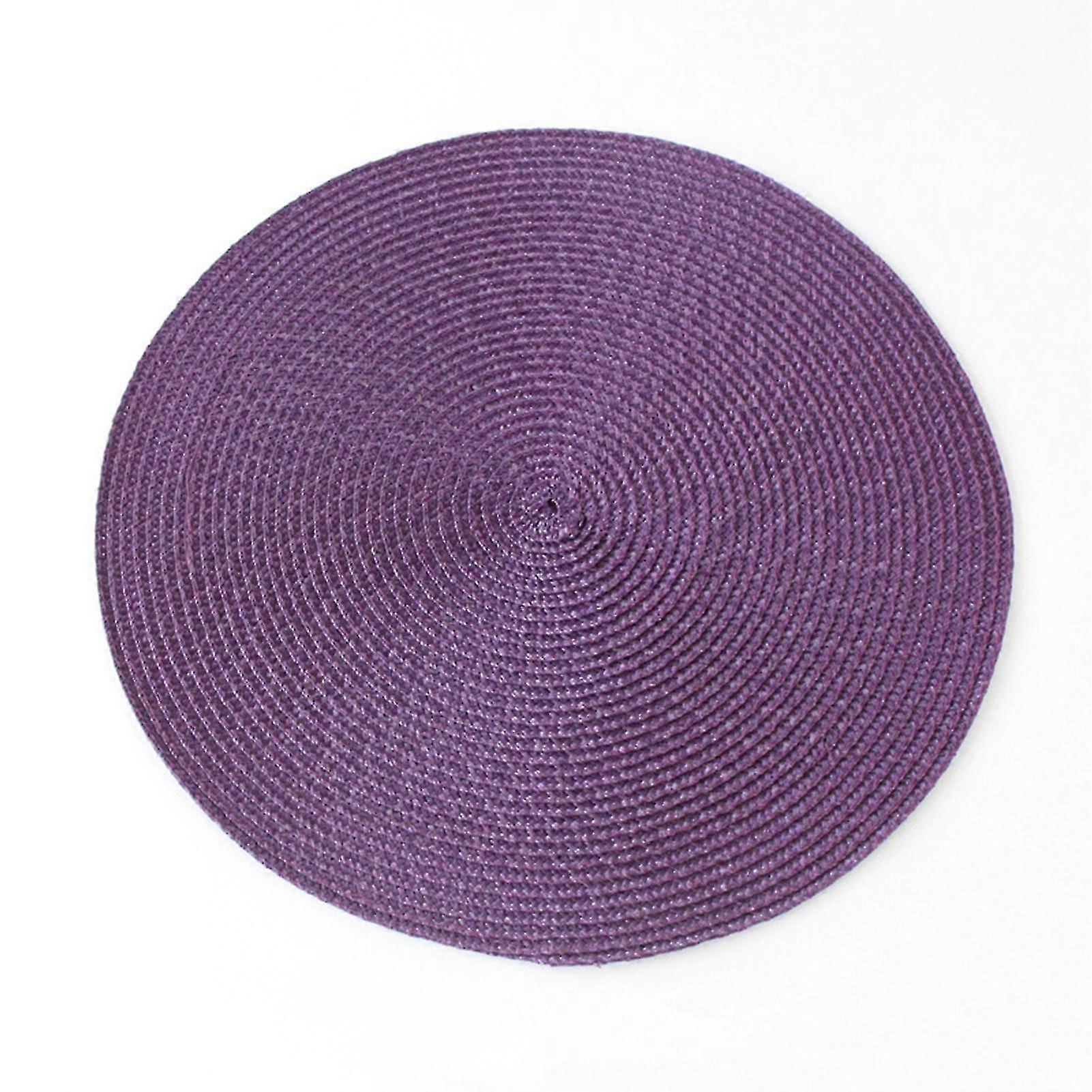 Sets de table tissés polyvalents antidérapants pour table à manger