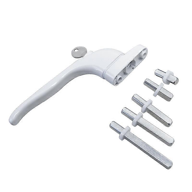 Universal Window Handle Multi-Spindle Lockable Outward-Opening Streamlined Handle