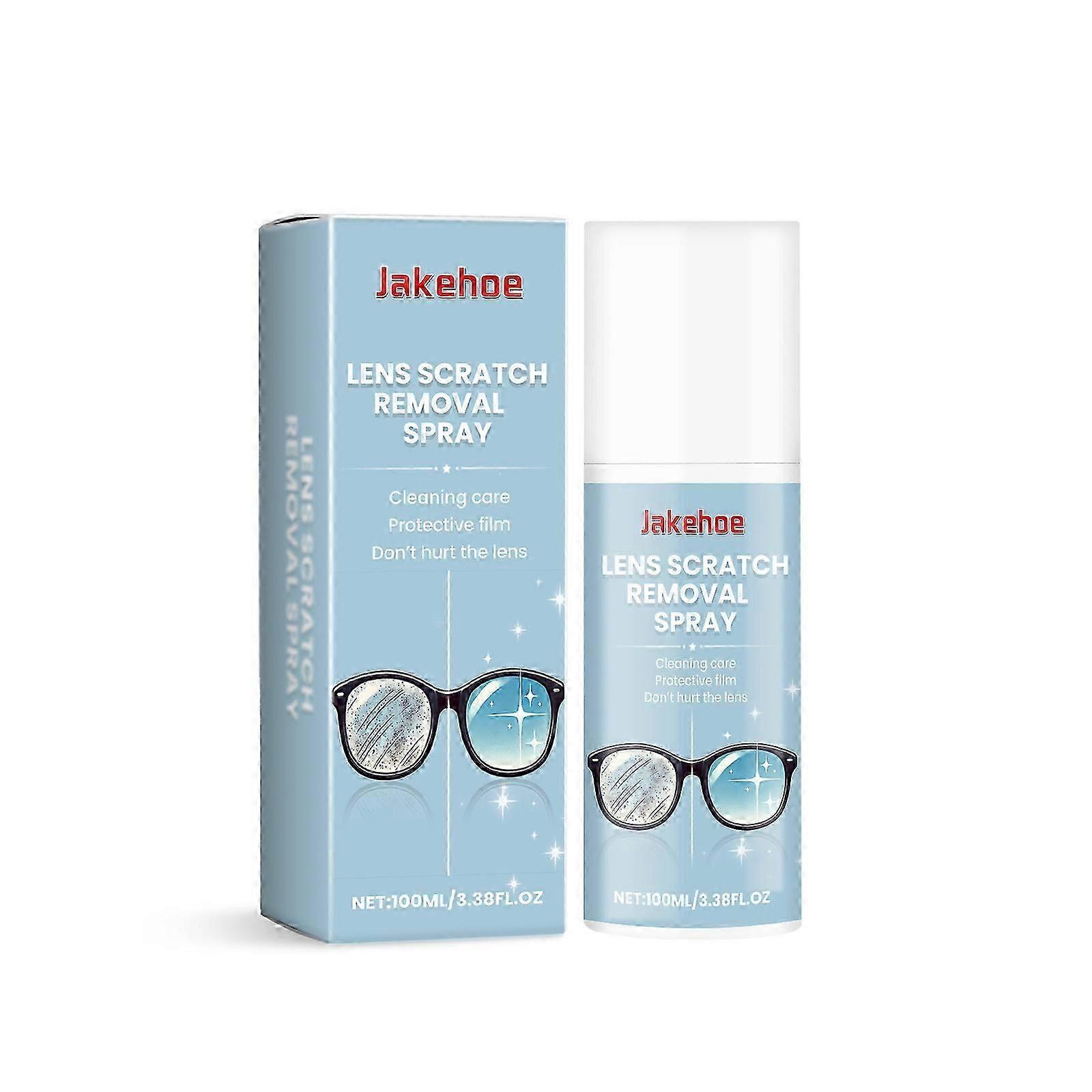 Lens Scratch Remover Spray 100ml  Restores Clarity, Fills Fine Scratches & Protects Lenses with Easy, Gentle Application