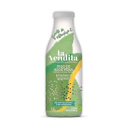 Pulp-free organic aloe vera juice 1 L