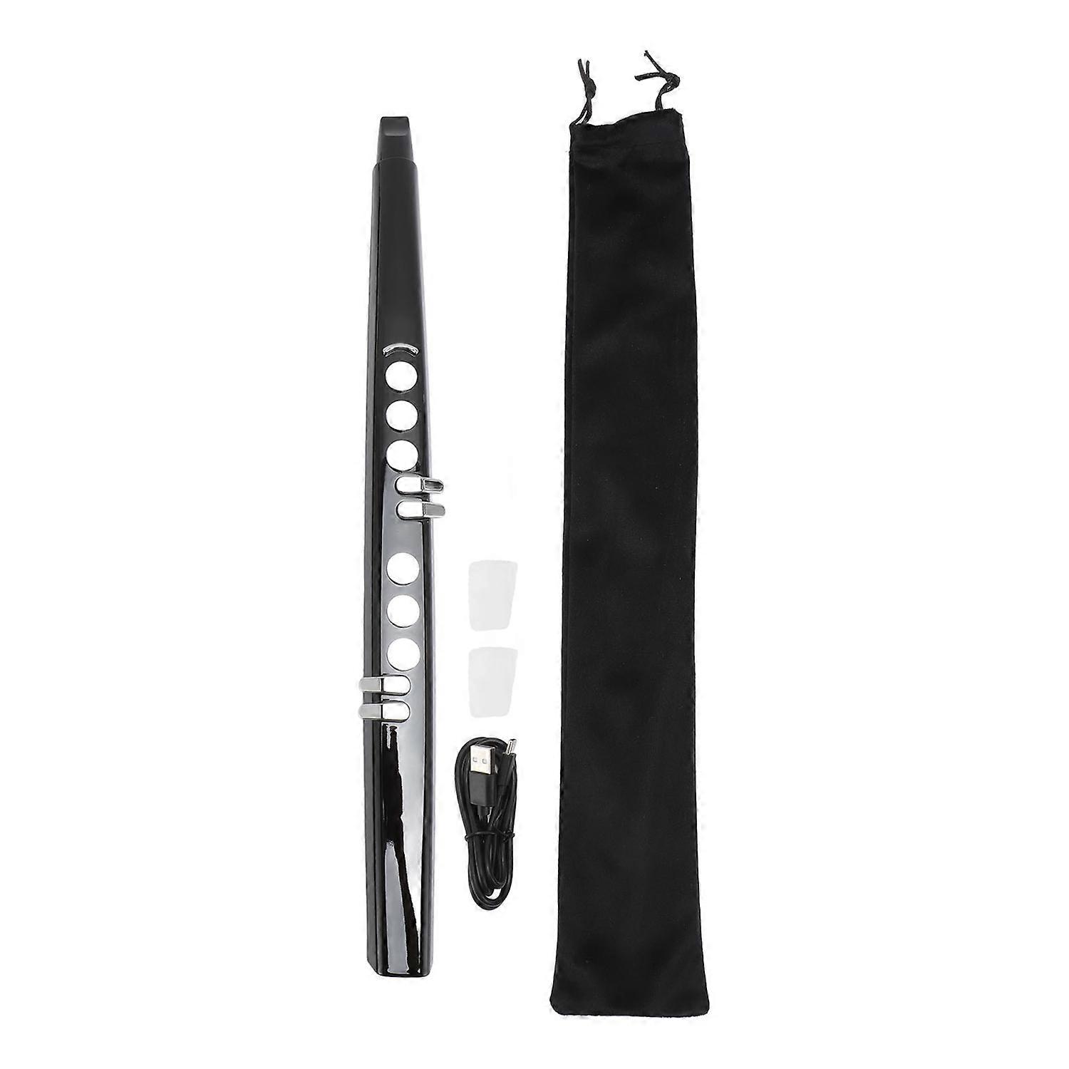 MIDI Electronic Saxophone Support 13 Tone Adjustable Volume 3 Blowing Sensitivity Mini Digital Elect