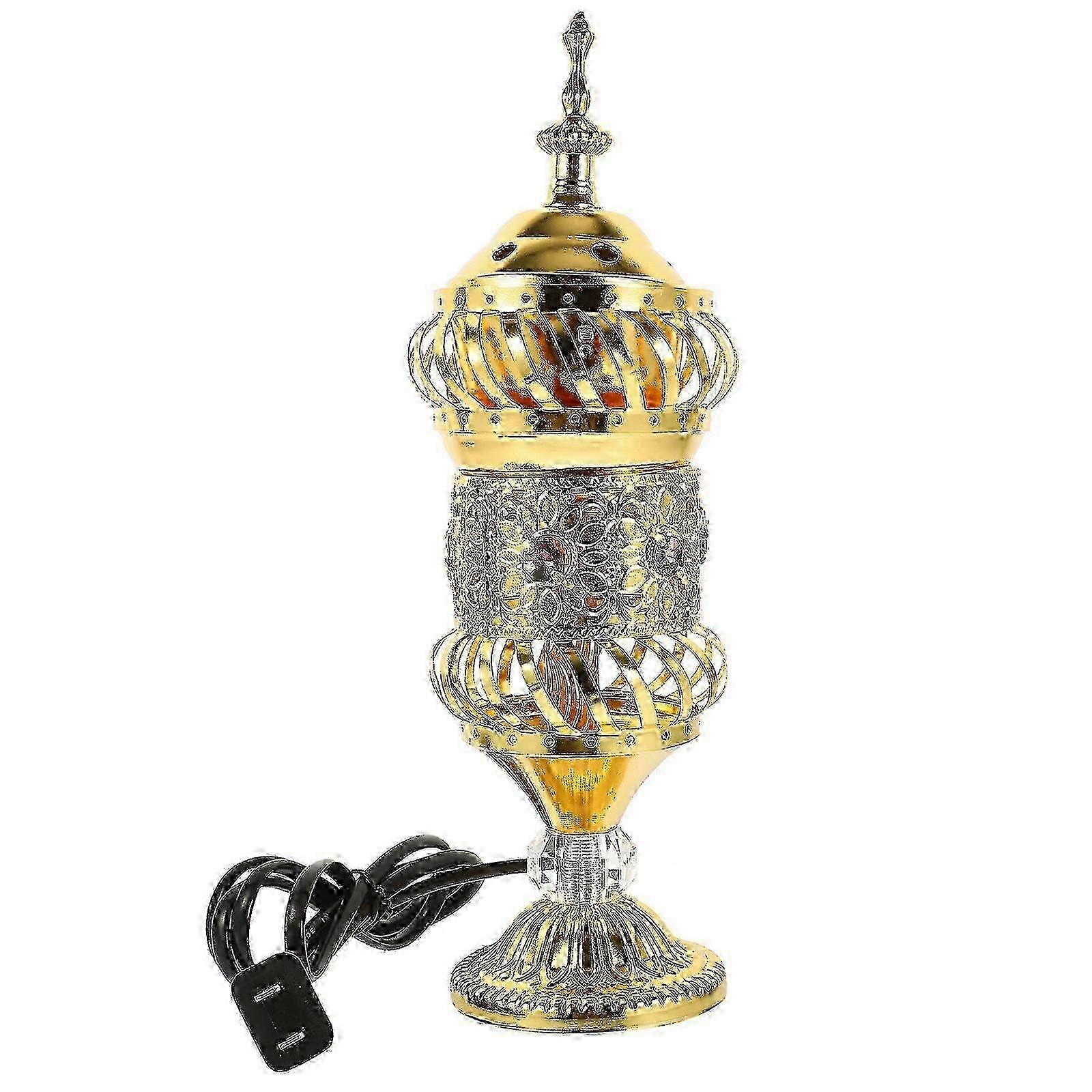 Electric Incense Burner Desktop Electric Censer Plug-in Incense Burner Table Centerpiece US Plug