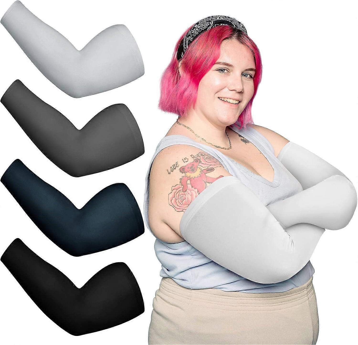 2025 Senaste Model 4 dubbla plus size ärmar, unisex, UV-skydd, sol