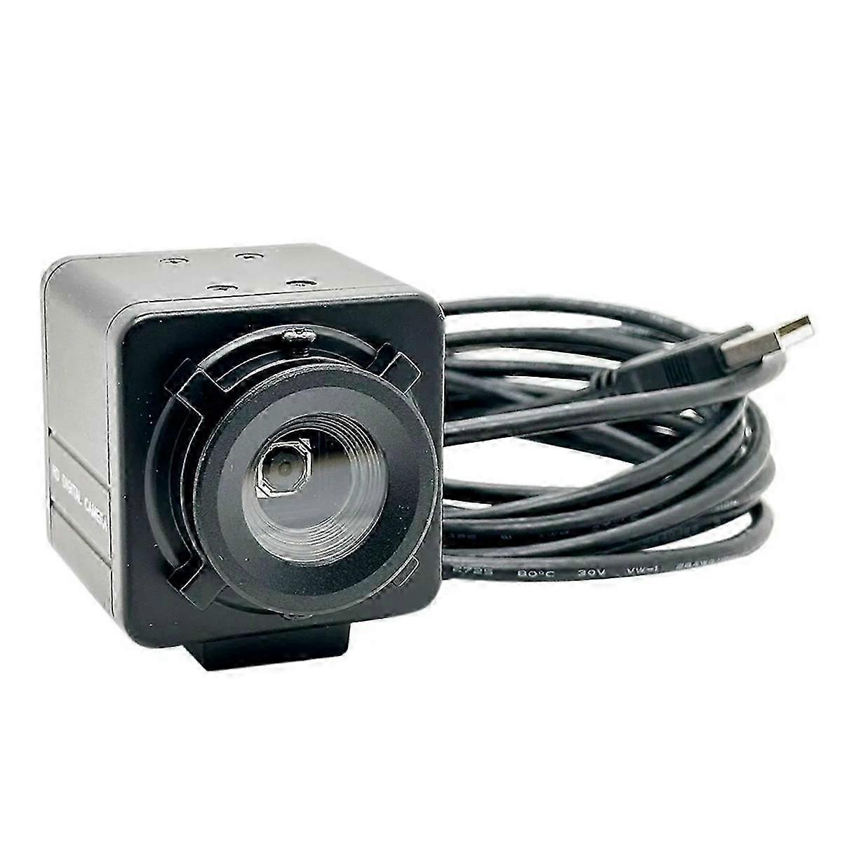 كاميرا ويب صناعية بدقة 4K USB لأجهزة الكمبيوتر المحمولة وكاميرا فيديو 8 ميجابكسل مع ضبط تلقائي للصورة ومستشعر IMX179 OTG UVC وتوصيل وتشغيل