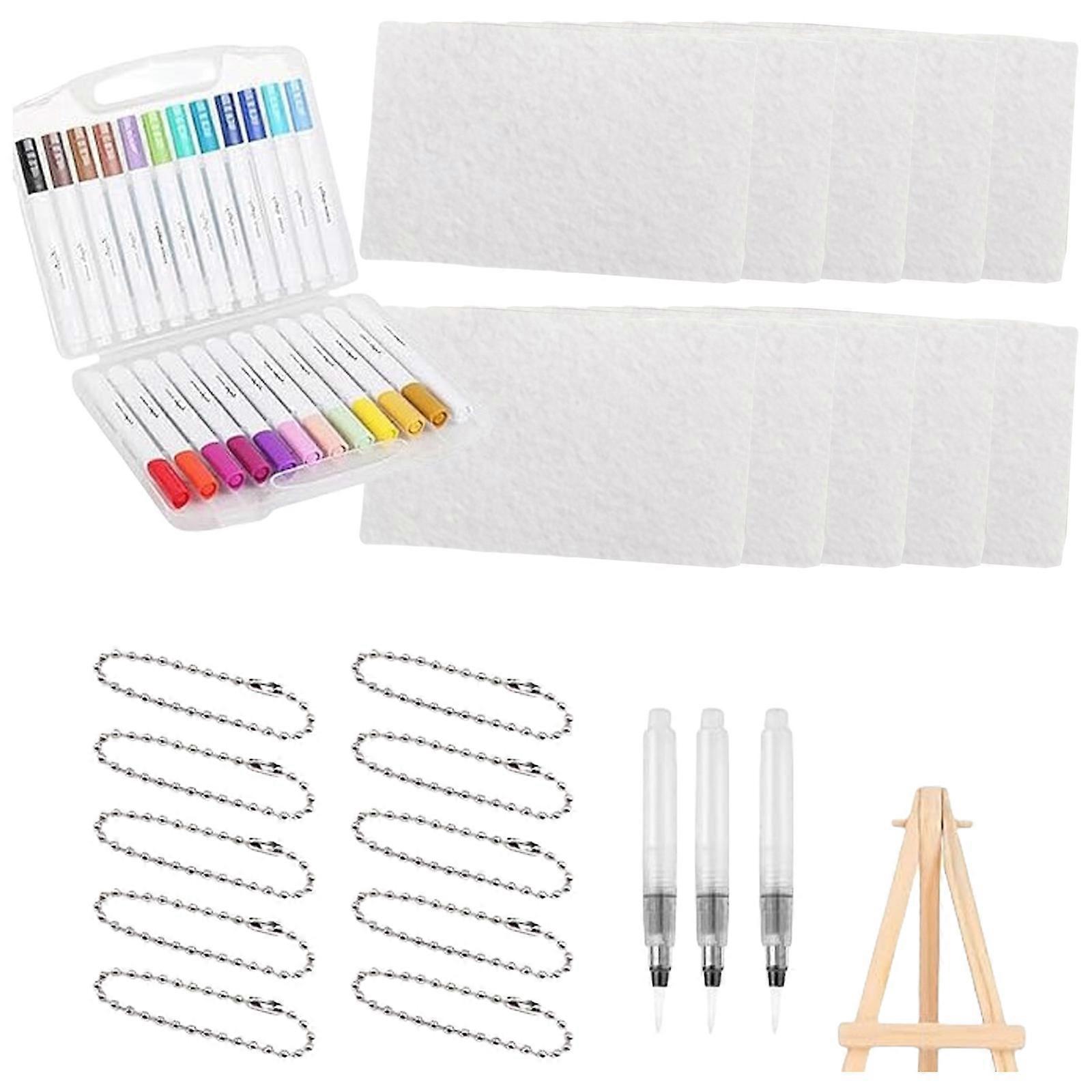 Magics 3D-Schaumstoff-Malsets, Seifenblasen-Zeichenstift, Magics Puff Paint Puff-Zeichen-Texturmalsets, Künstlerbedarf, Mehrfarbig