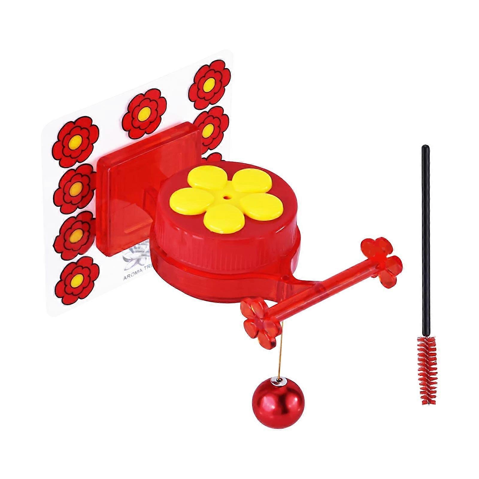 Begine Clearance Hummingbird Feeder, Red - New, Decorative Water Feeder with Stand for Hummingbirds, 1X Attractor