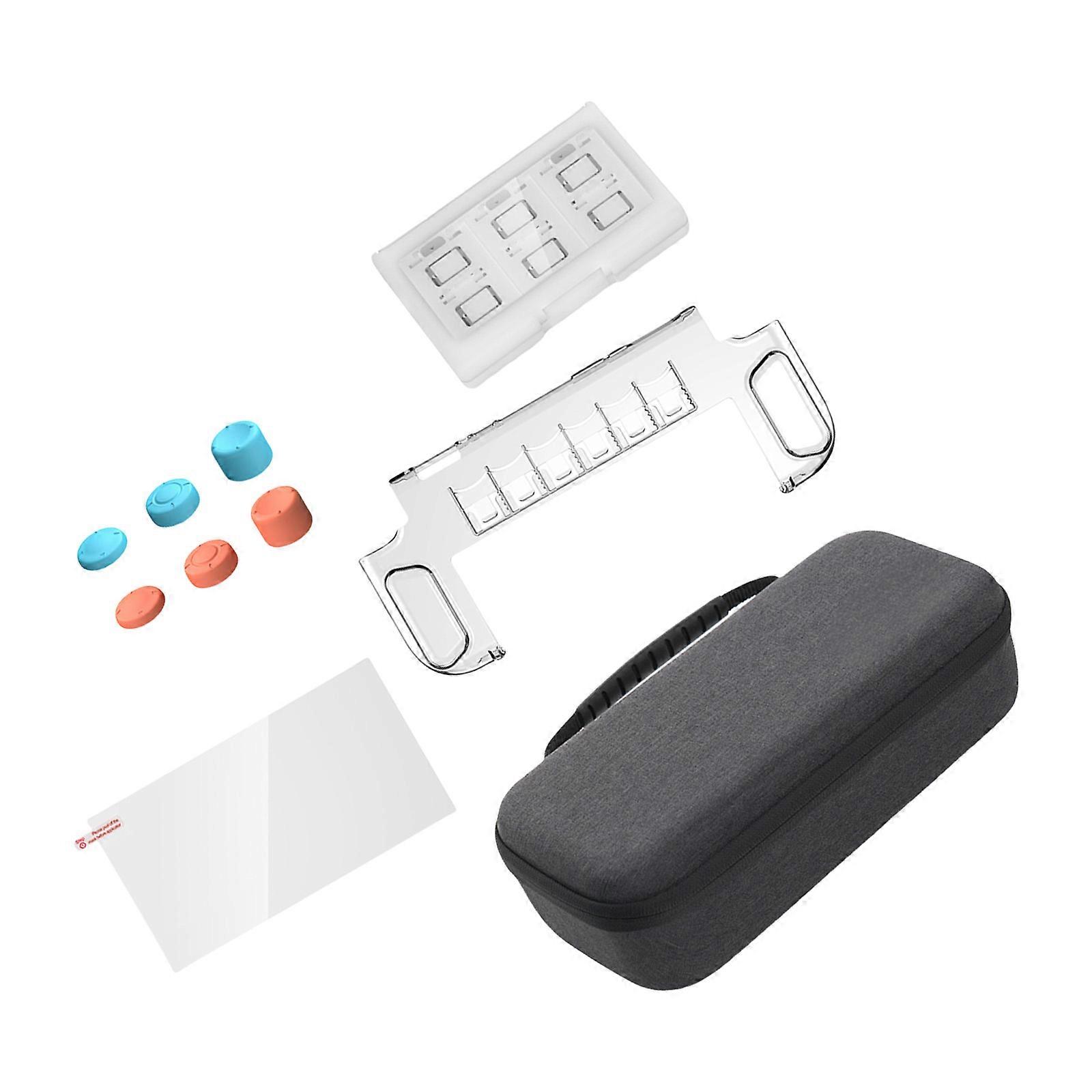 Console Defense System Waterproof Carrying Case Impact Absorbing Shell Ergonomic Controller Guards Screen Cover for NSW2 Multicolor