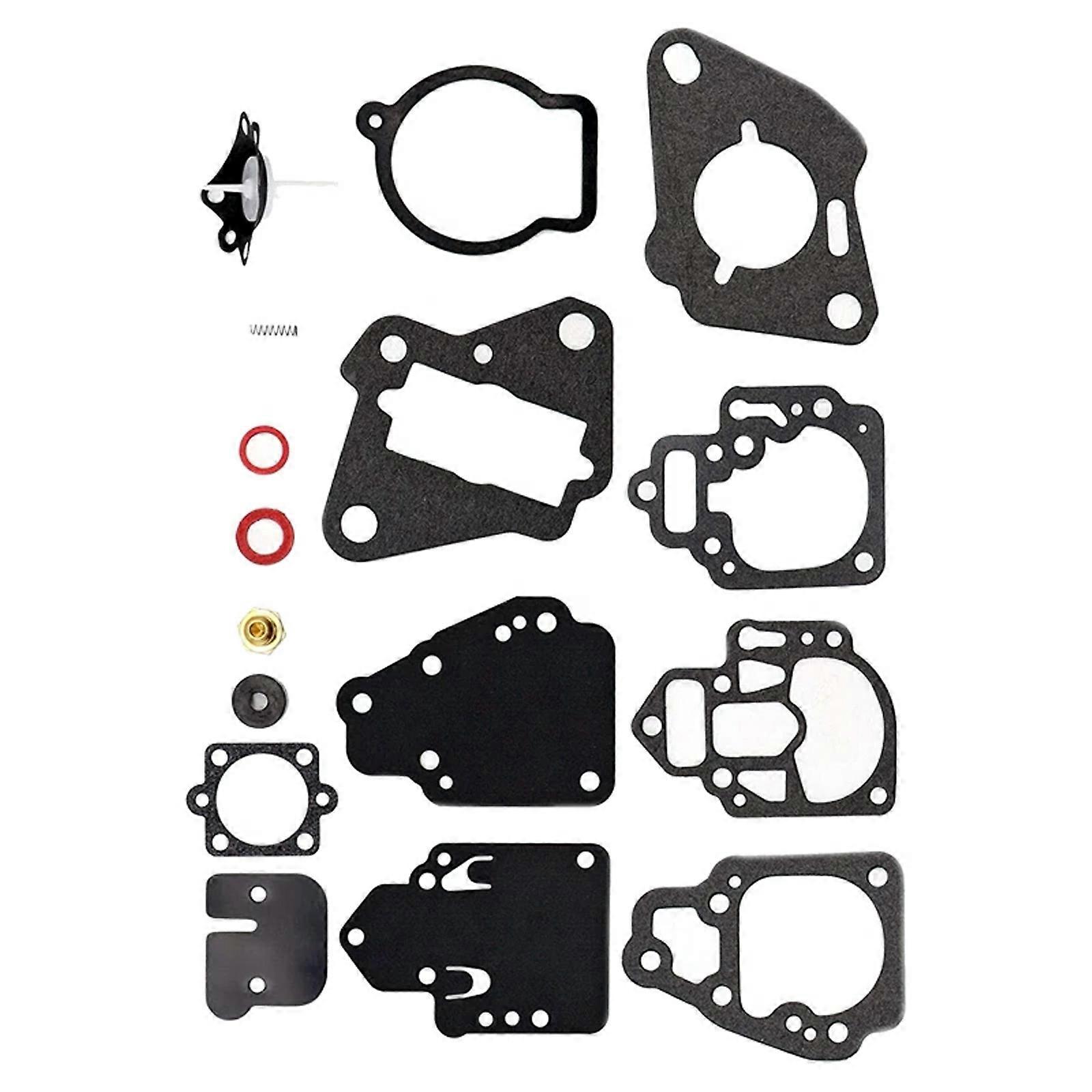 Universal Outboard Carburetor Rebuild Kit With 6 25HP Engines High Replacement Parts Multicolor