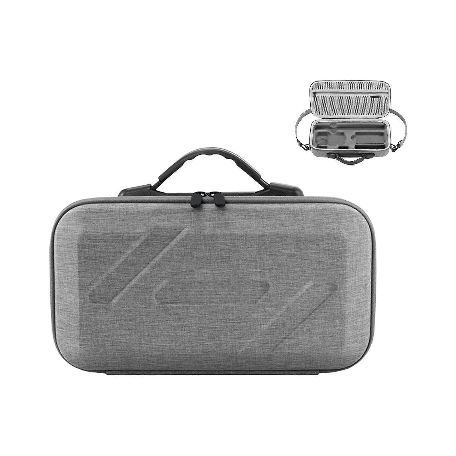 Impact Resistant Case With Foam Padding And Double Access Zippers For 360 Degree Camera Gear Protecting Multicolor