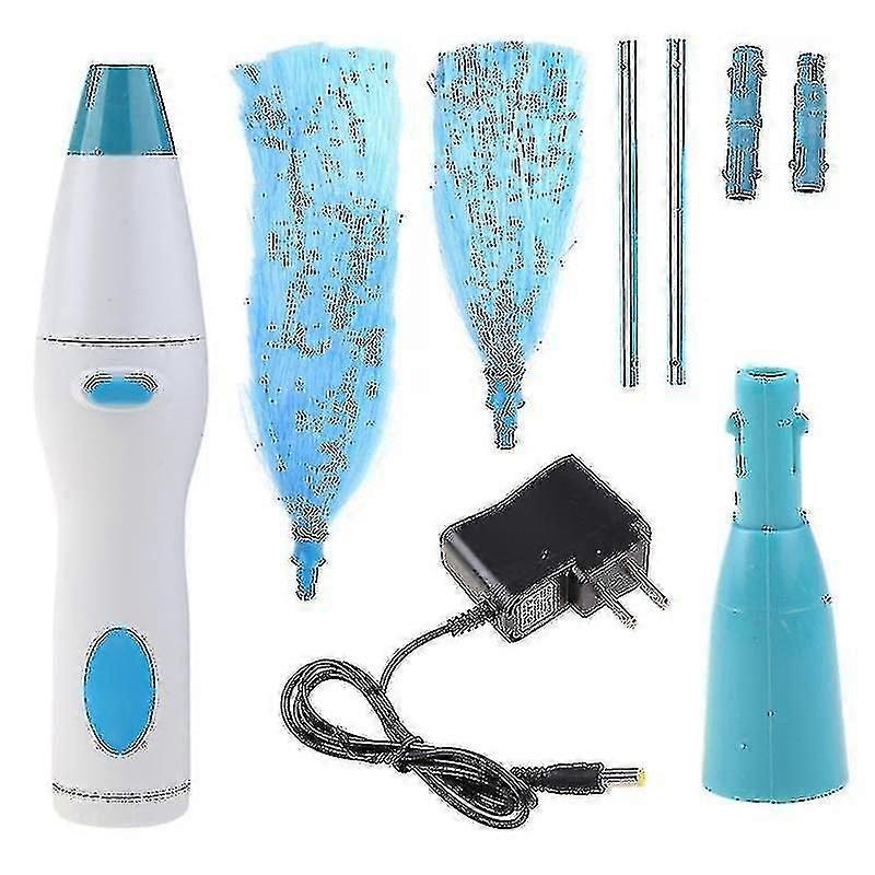 Electric Duster Rechargeable Dust Removal Brush Extendable Rotary Cleaning Tool