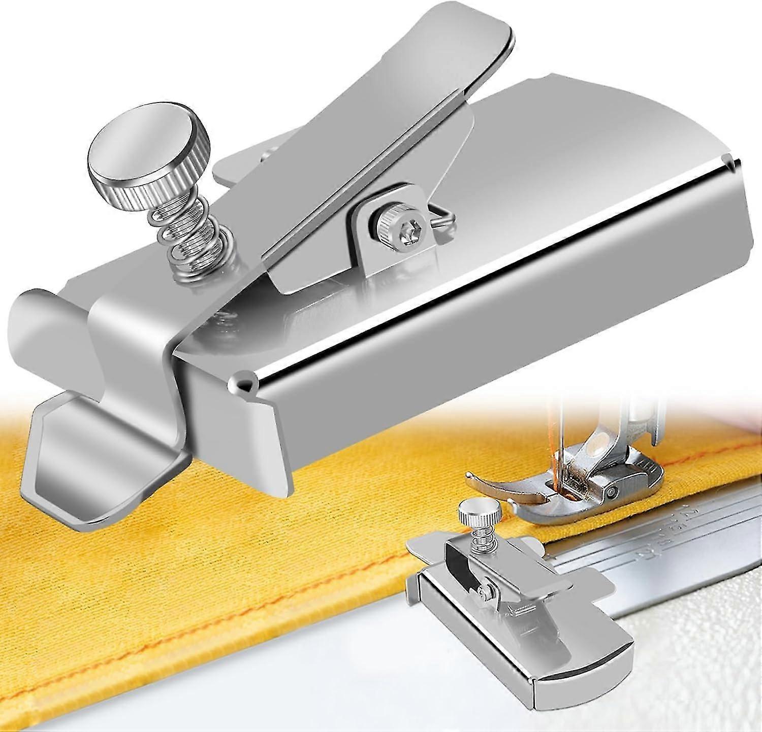 Magnetic Seam Guide For Sewing Machine, Magnetic Sewing Guide With Clip, Multifunctional Ruler, Hemmer Guide, Seam Guide, Hem Guide For Walking Foot S