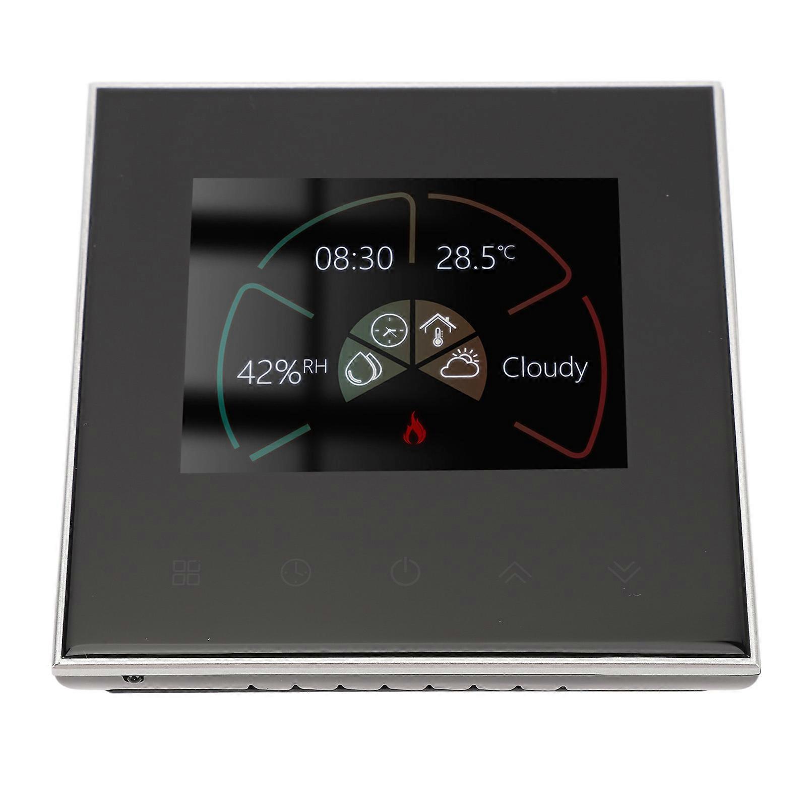 WiFi Thermostat with APP Voice Control, 5+1+1 Day 6 Time Period Programming for Water Heating System, AC95 - 240V (European Market)