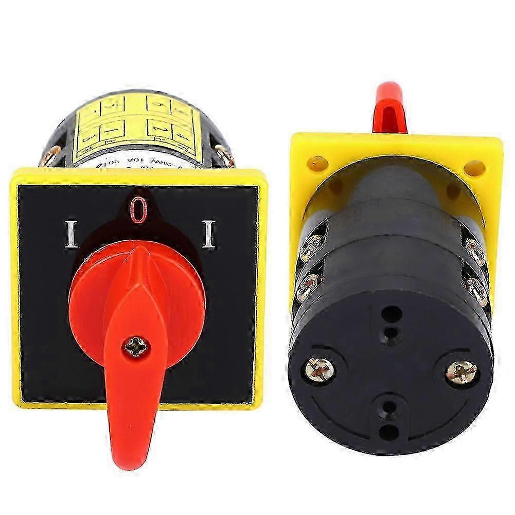 HZ5B-10/2 2-Layer 380V 3KW 10A 8-Terminal Rotate Cam Switch 25-26