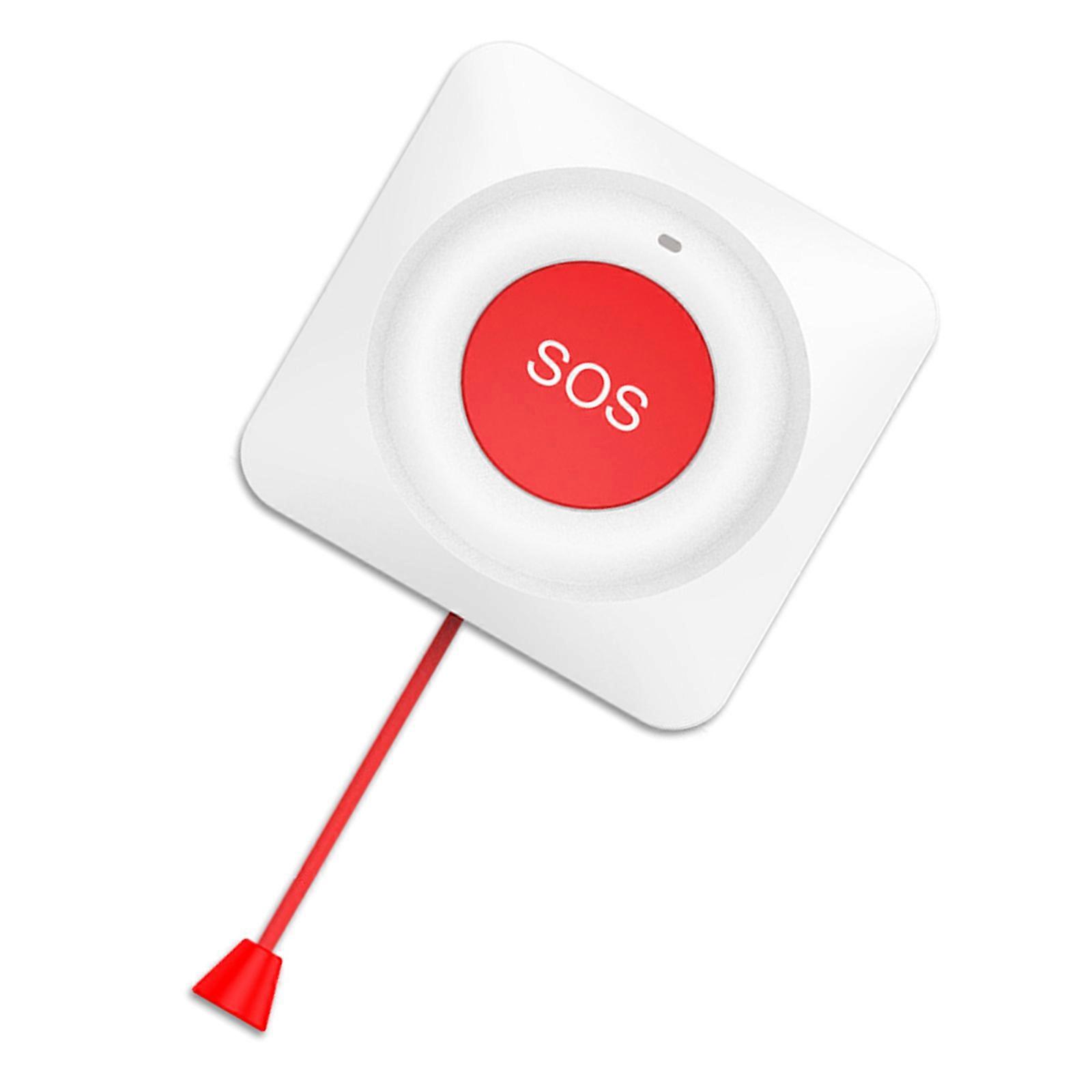 Wireless Emergency Response Button, SOS Alarm Home Healthcare Alert Device Fit for Senior Disabled Immediate Assistance Multicolor