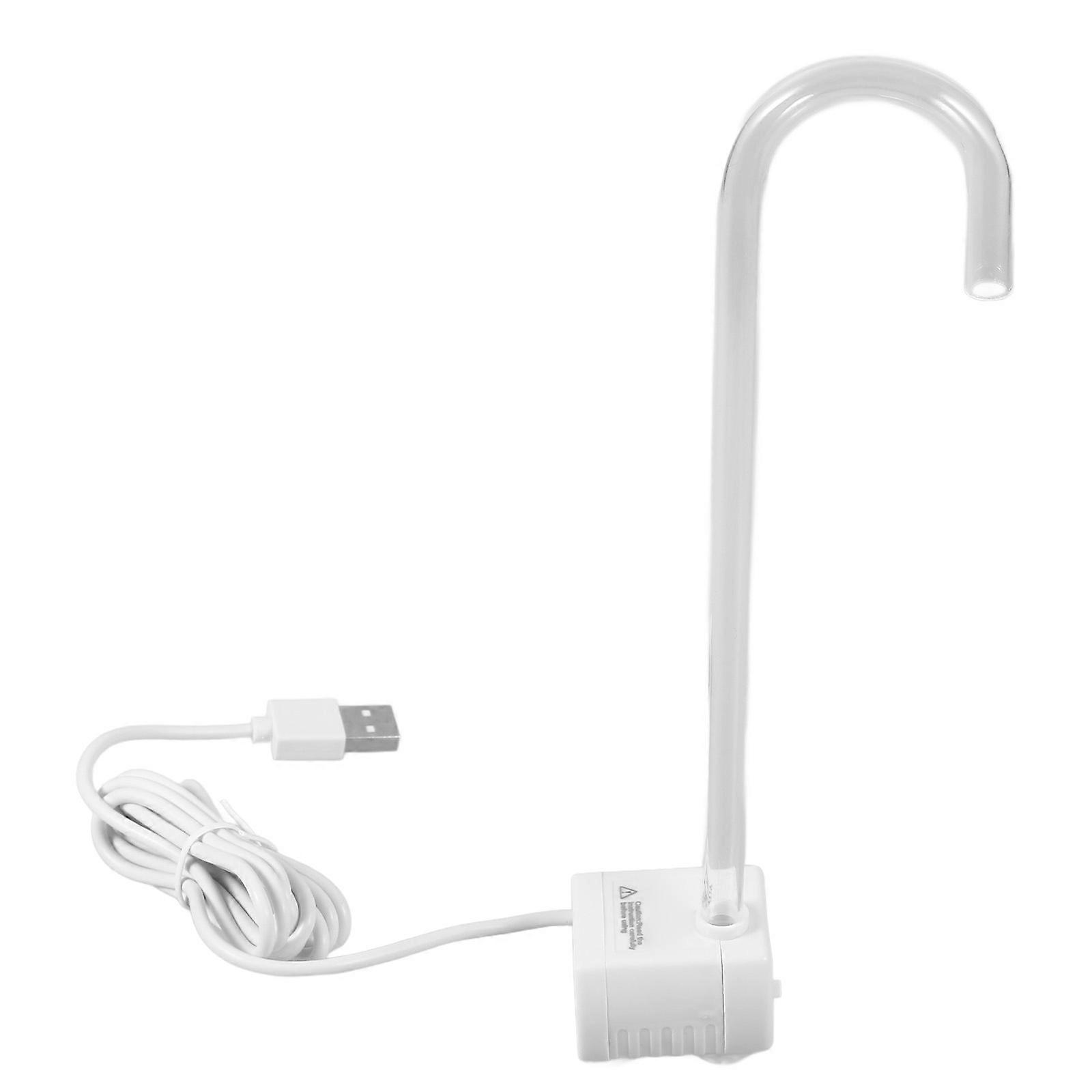 USB Water Pump Aquarium Water Pump for Cooling 1Set Plastic White