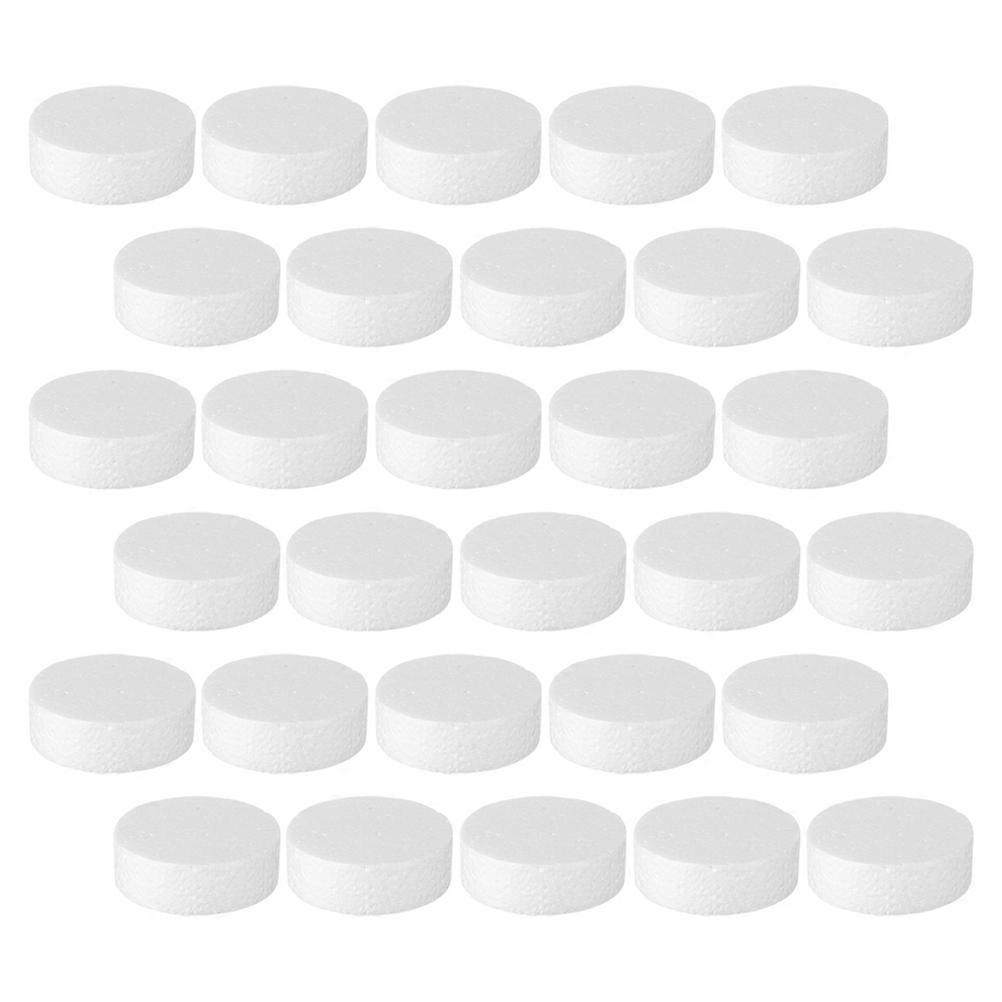 Craft Foam White Foam Cylinders for Craft Use 30Pcs Lightweight DIY