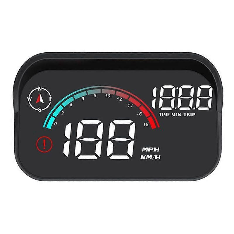 M22 Car GPS HUD Head-Up Display OBD Speedometer Compass