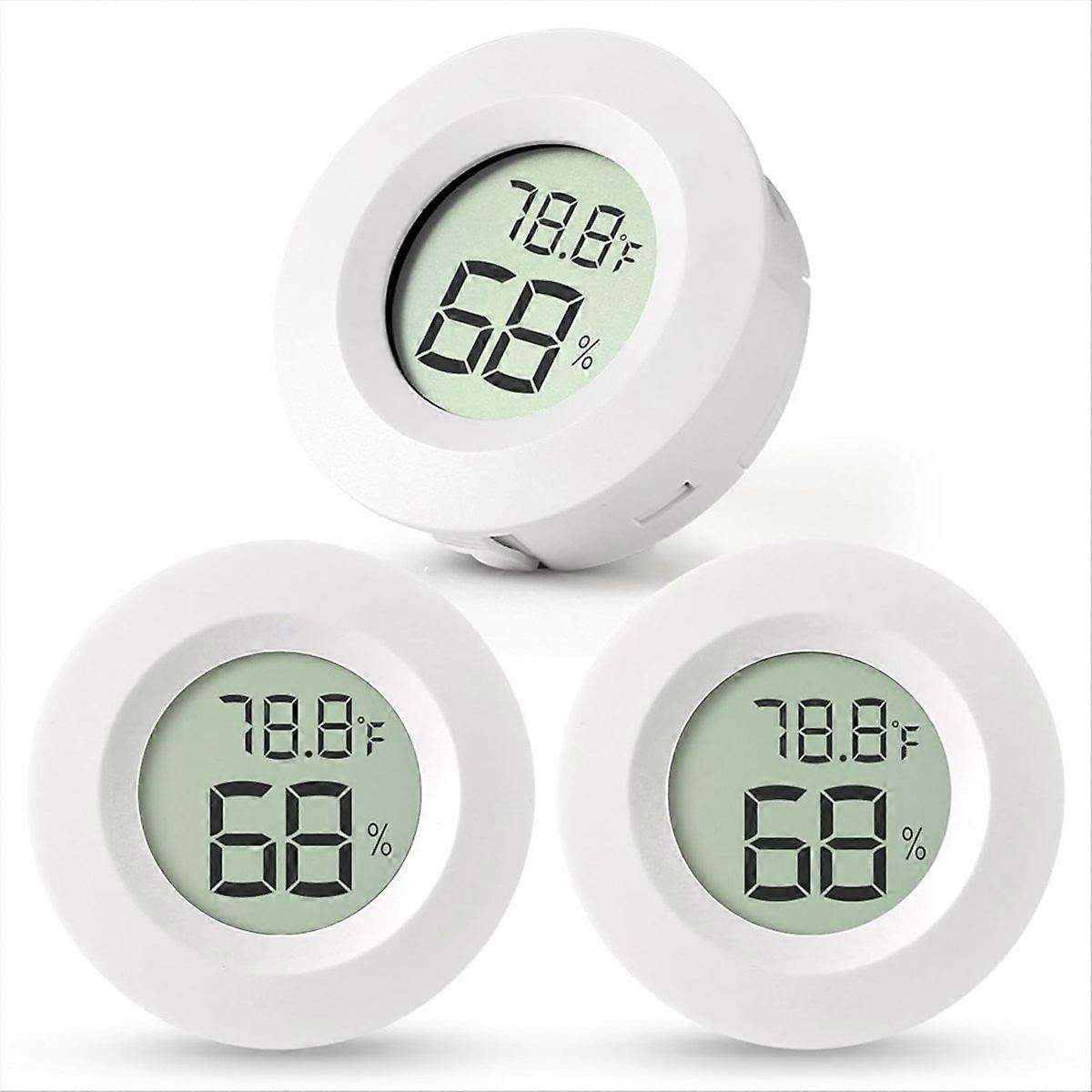 Mini Hygrometer & Thermometer, Indoor Outdoor Digital Humidity Meter