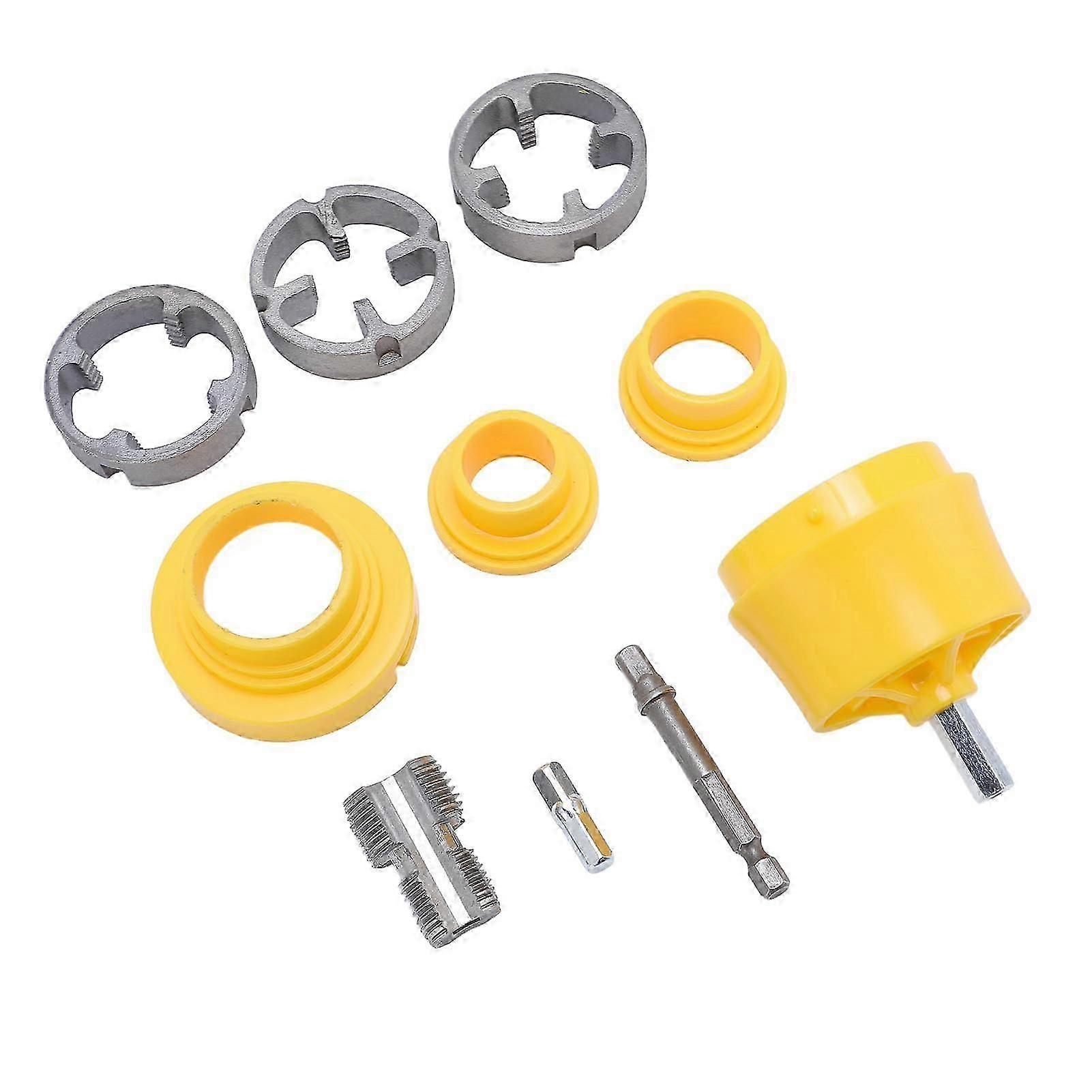 G1/2 G3/4 Pipe Thread Installation Tool Kit with Storage Box for Plumbing Needs, Multi-Functional and Durable