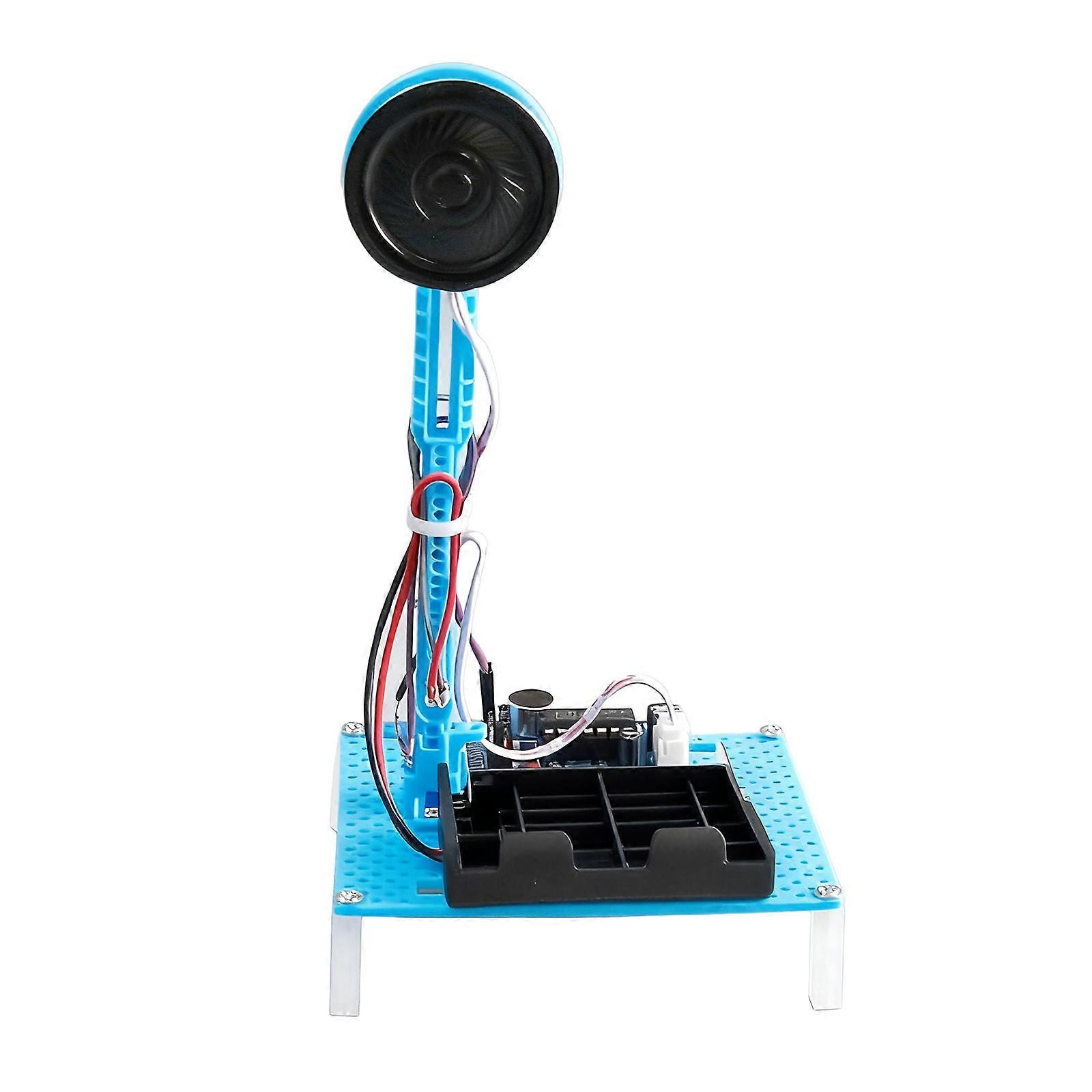 Easy Assembly Educational DIY Set For Kids To Make Recorder Phonograph Features Science Projects Learning Fun Activity Multicolor