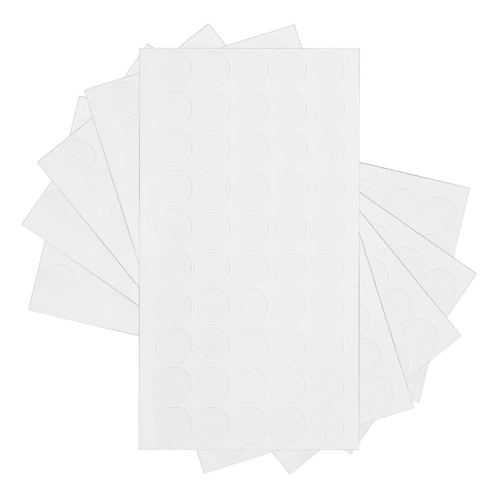 300pcs Transparent Round Sticky Dots for Posters Acrylic No Trace Removable Putty for Home Use 0.59inch