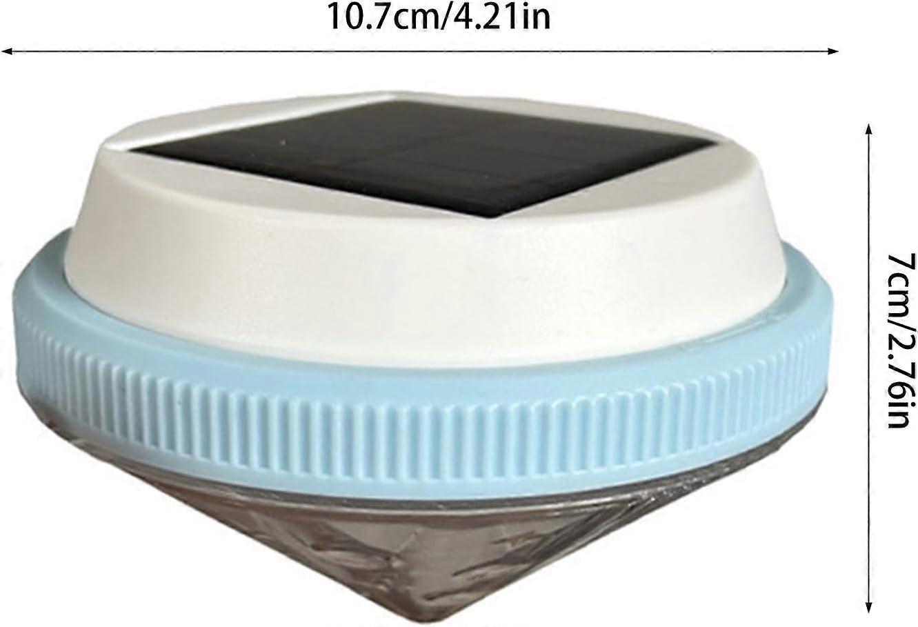 Solar Floating Light Swimming Pool Color Changing Water Float Lamp LED Fountain Light Fish Tanks Pond Decor