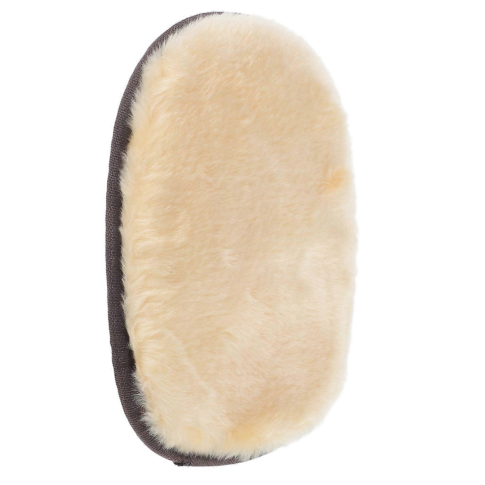Mitt for Cleaning Made from Imitation Lambswool Efficient Stain Remover