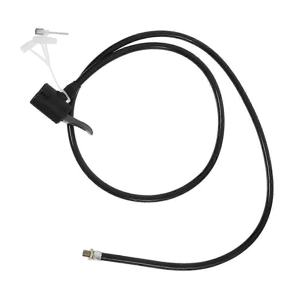 Tire Inflator Hose Air Compressor Hose with Multi-Valve Adapter