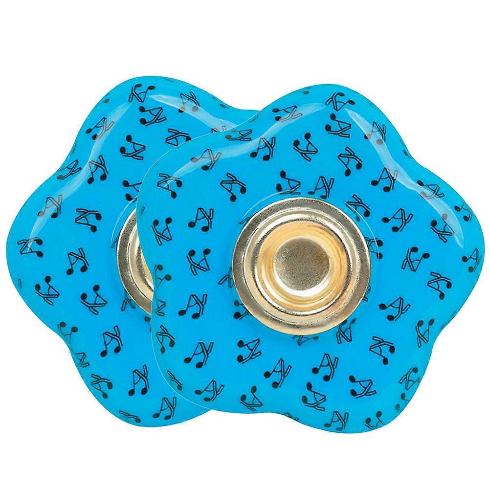 8Pcs Blue Cello Mat Endpin Stopper for Violoncello Instrument