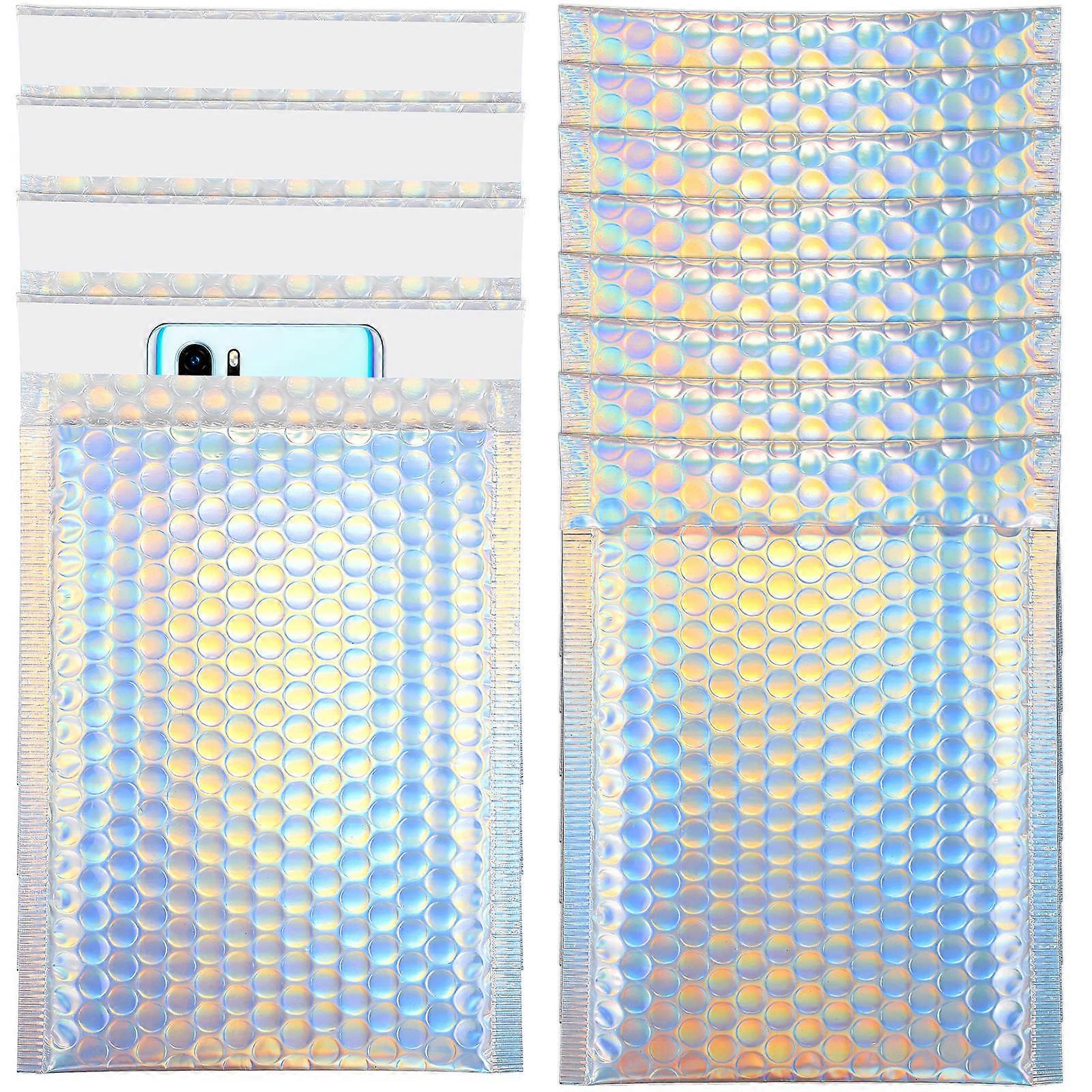 Bubble Storage Bags for Mailing with Adhesive Seal 48Pcs Included