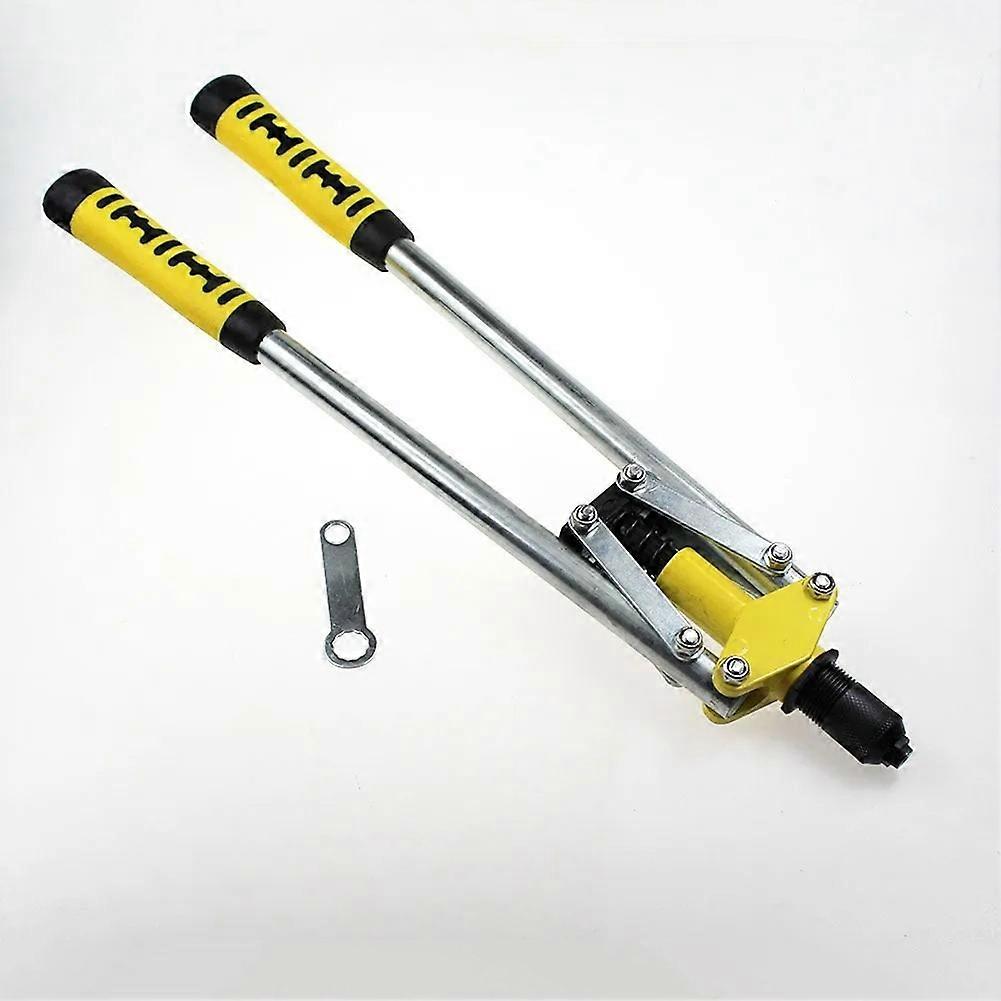 1set Double Core-Pulling Hand Riveter Gun Manually Pull Rivet Gun Pull Cap Gun Willow Rivet Hand Tools
