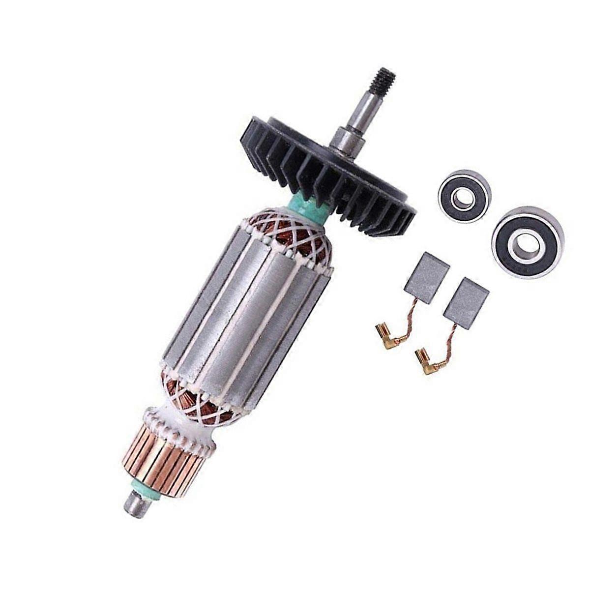 AC220V 240V Armature Rotor Anchor Assembly Set Compatible with for 9556N 9557HN 9558NB Includes Bea