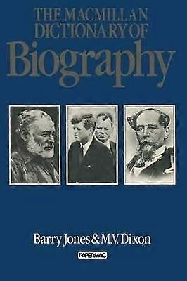 The Macmillan Dictionary of Biography