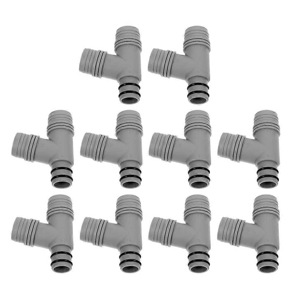 10Pcs Flexible Sink Drain Pipe Kit for Kitchen and Bathroom Connection