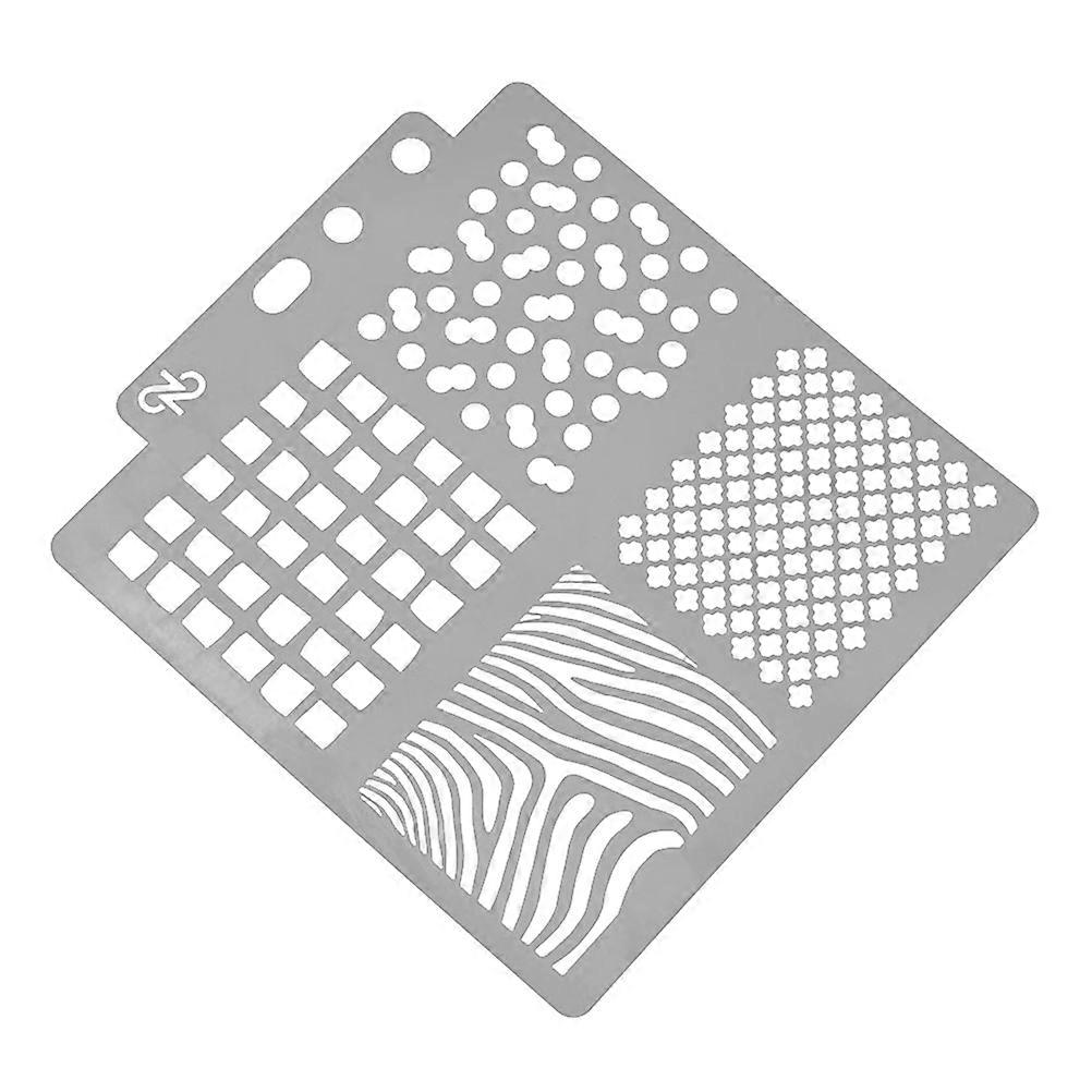 Drawing Stencil Assorted Patterns Hollow Out Art Painting Template For School Projects Waterproof 1Pack