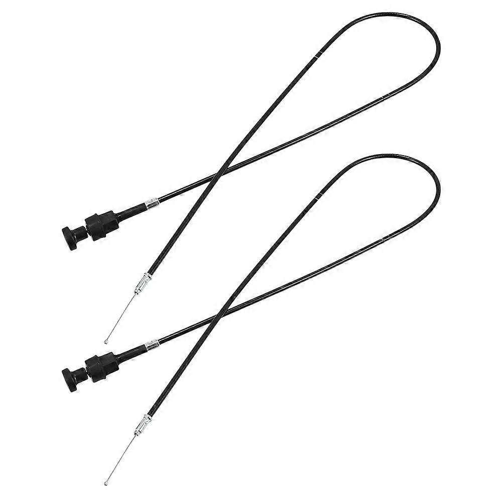 Motorcycle Throttle Cable Push Pull Choke Cable Compatible for Pw5050 2Pcs